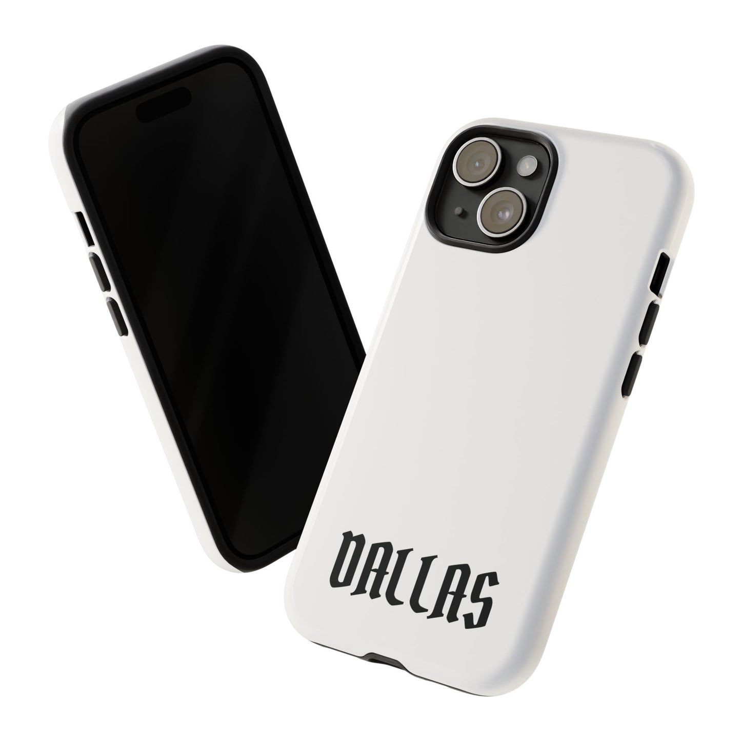 Dallas Gothic iPhone White Cases