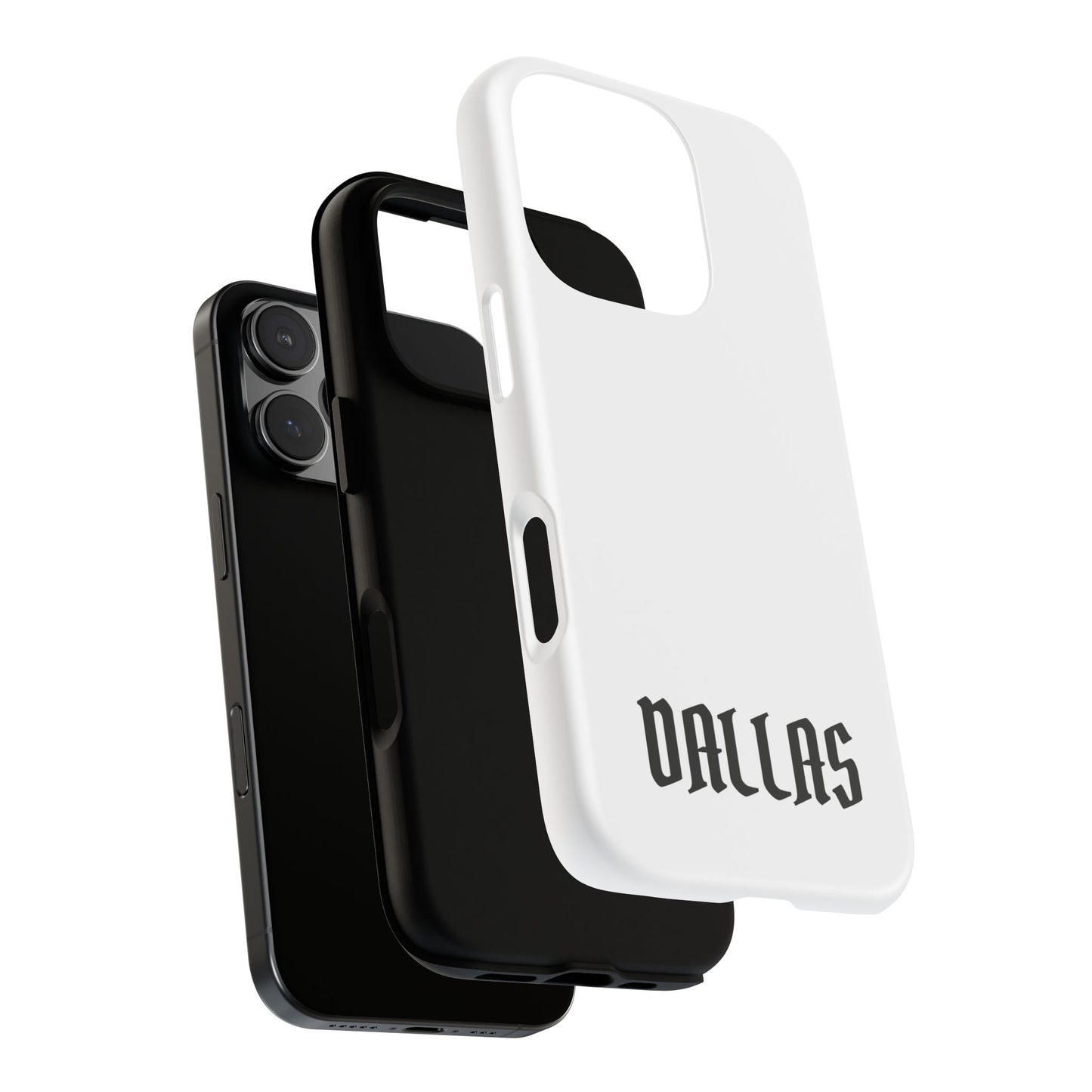 Dallas Gothic iPhone White Cases