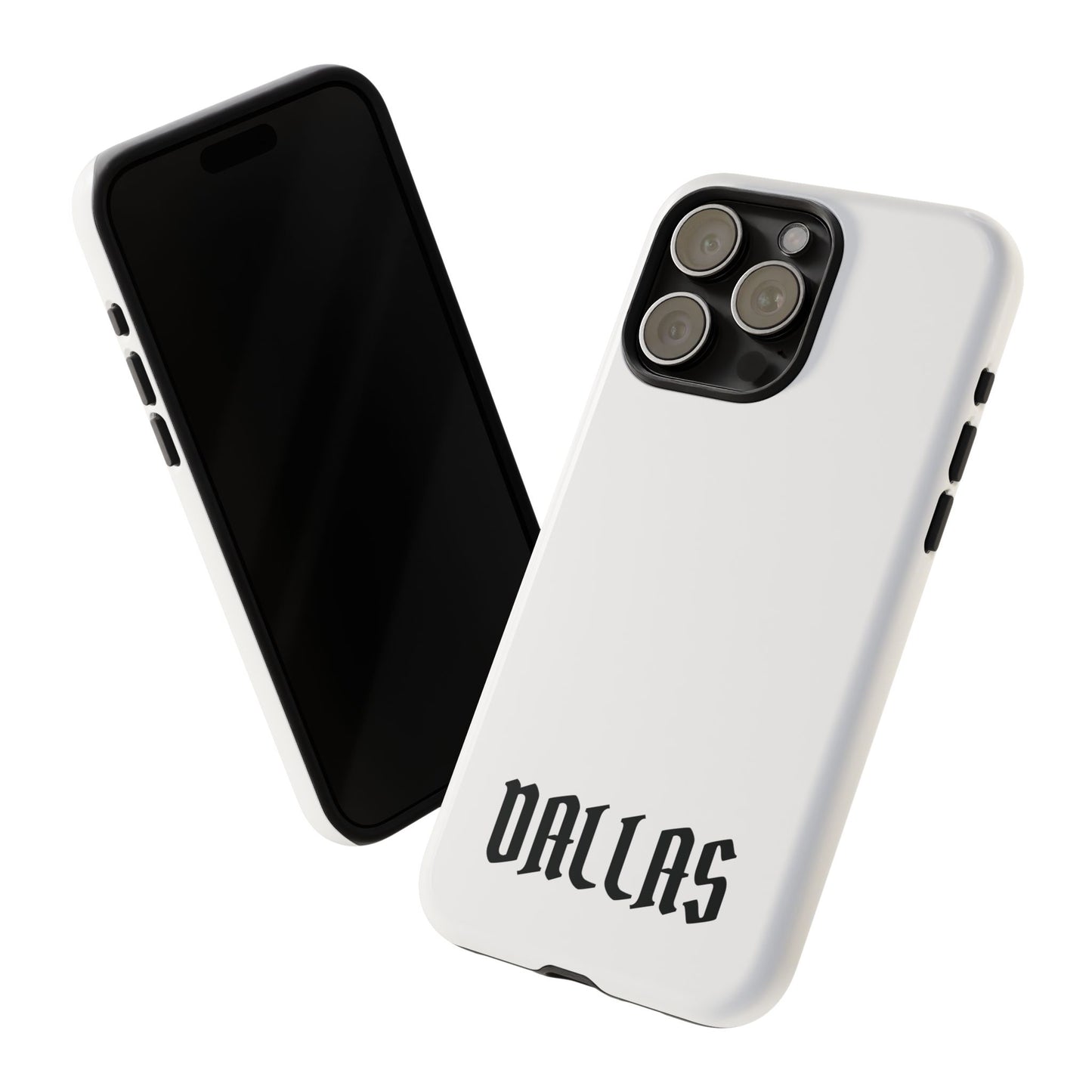 Dallas Gothic iPhone White Cases