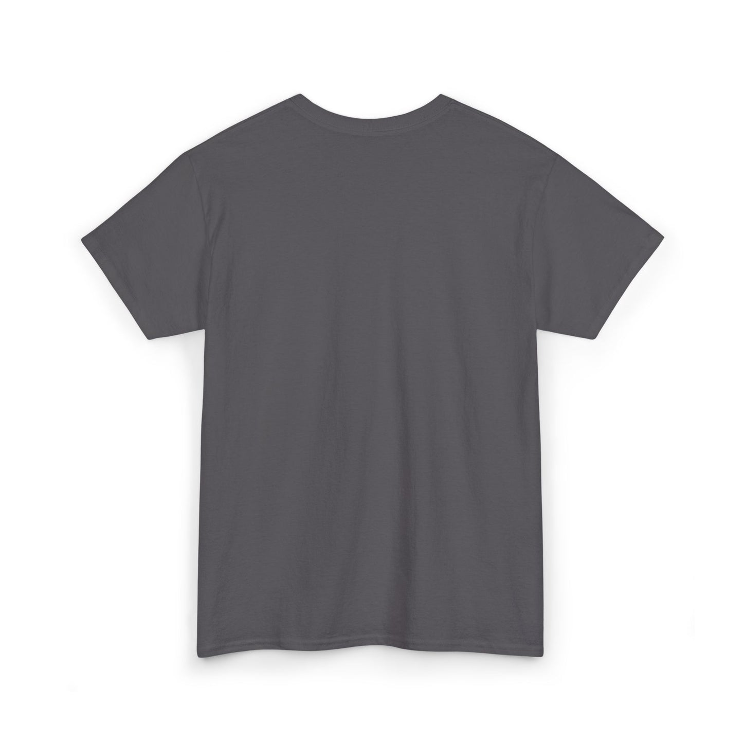 T-Shirt — Minimal 'SMILE' Chest Logo Tee, Small Script Graphic