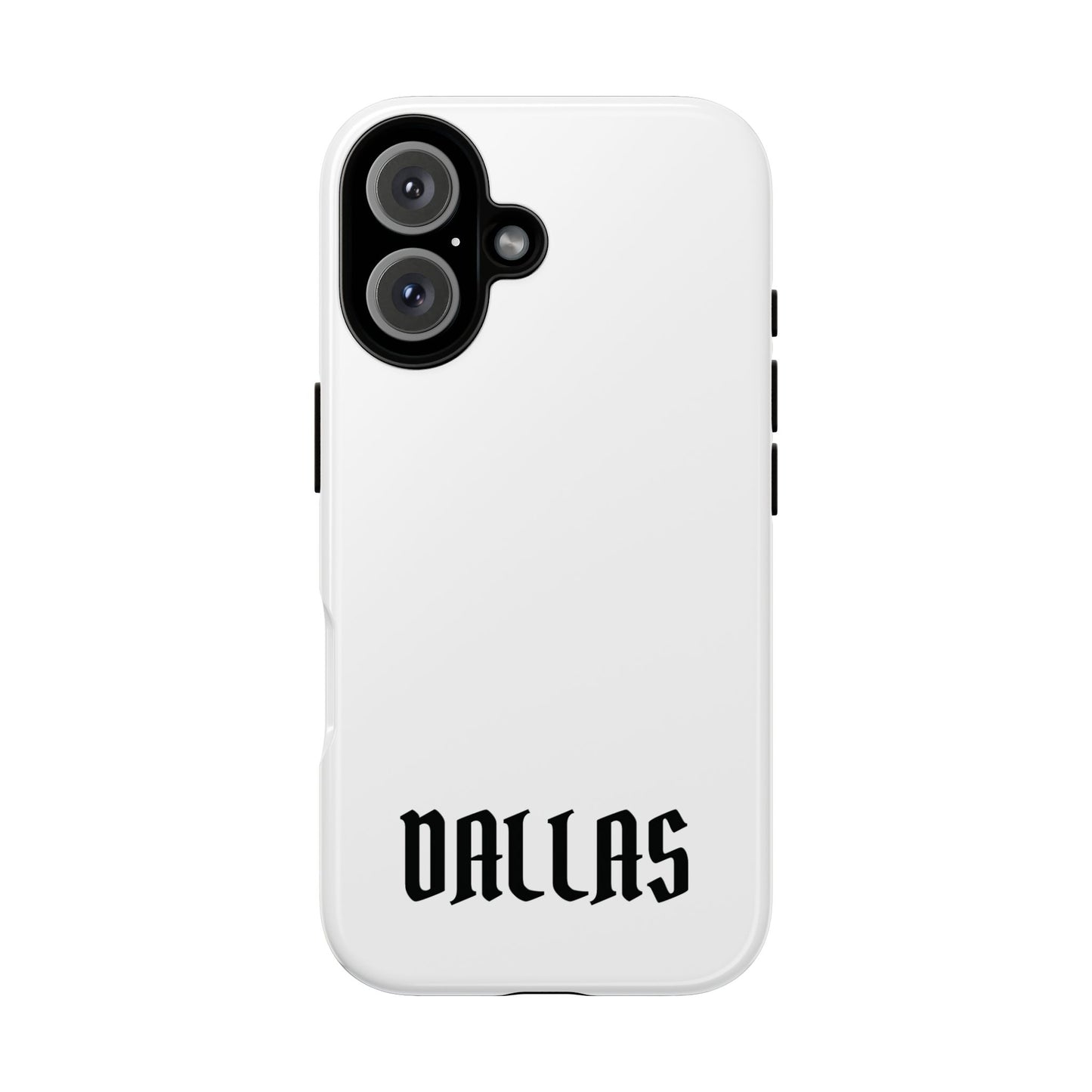 Dallas Gothic iPhone White Cases