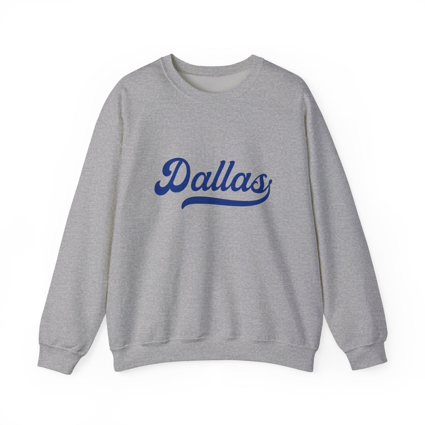 Dallas Navy Script Sweatshirt — City Edition
