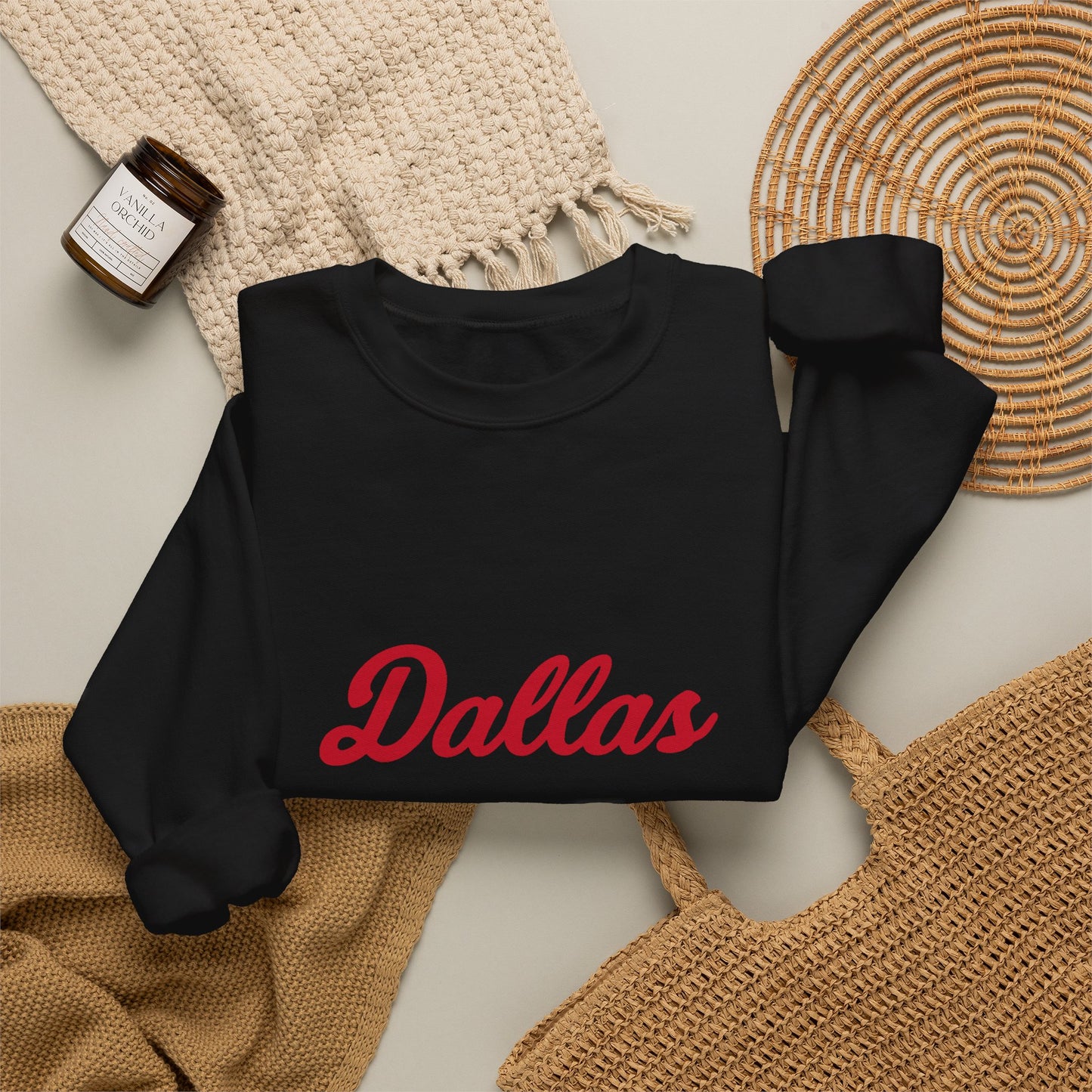 Dallas Script Sweatshirt – Sorority Edition