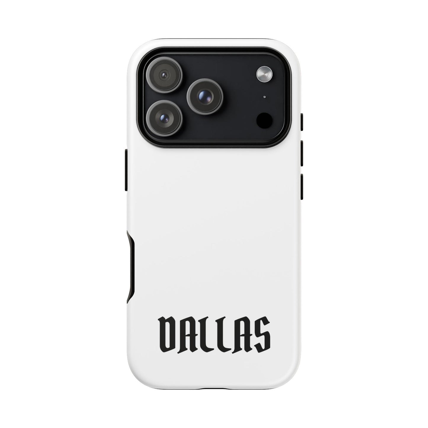 Dallas Gothic iPhone White Cases