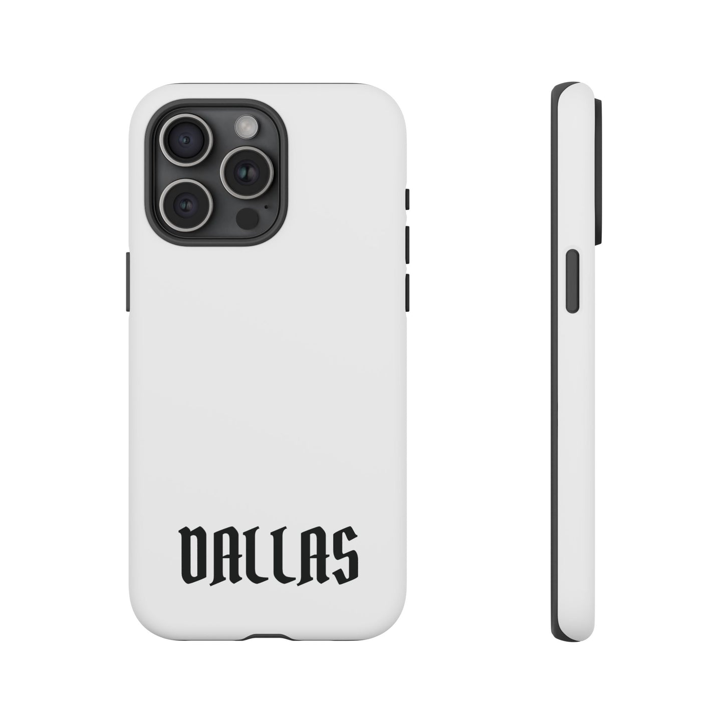 Dallas Gothic iPhone White Cases
