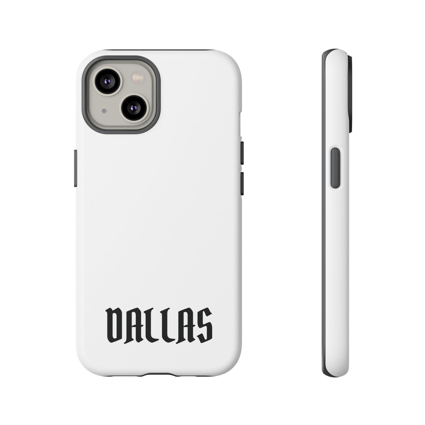 Dallas Gothic iPhone White Cases