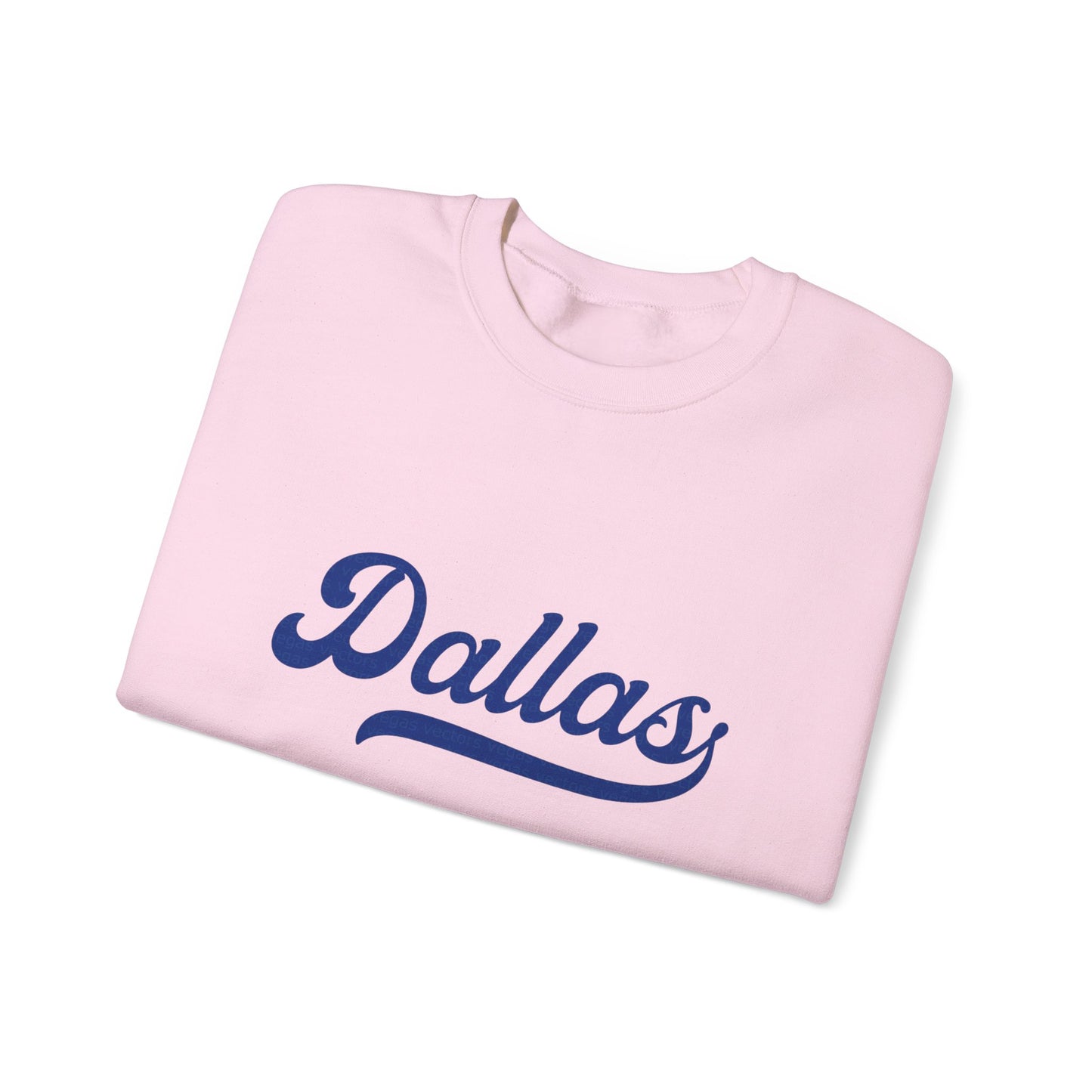Dallas Navy Script Sweatshirt — City Edition