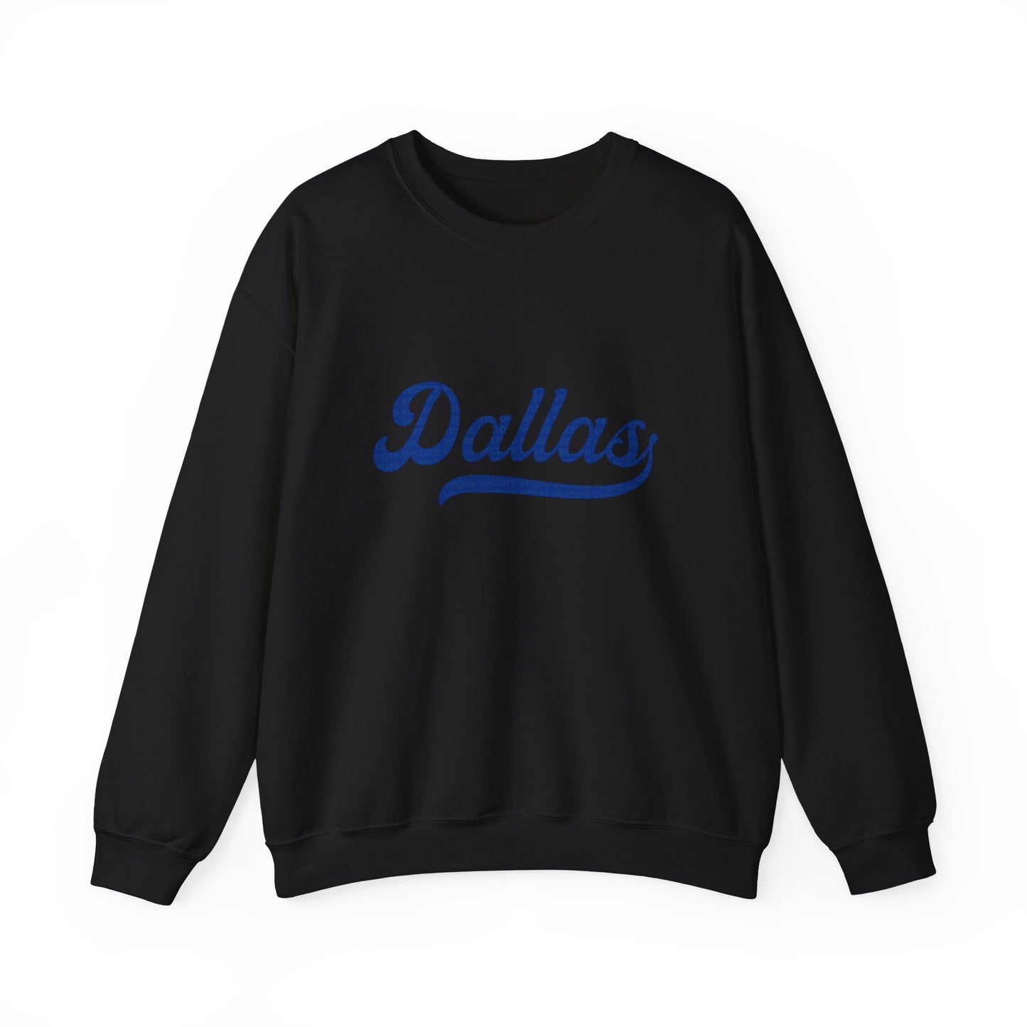 Dallas Navy Script Sweatshirt — City Edition