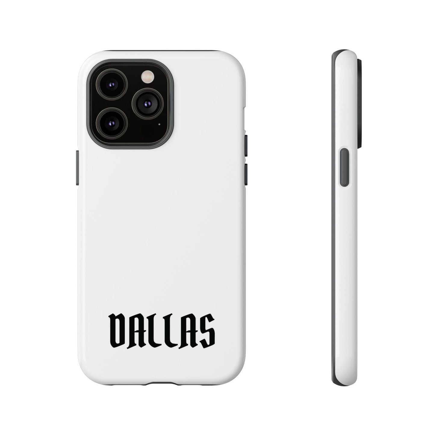 Dallas Gothic iPhone White Cases