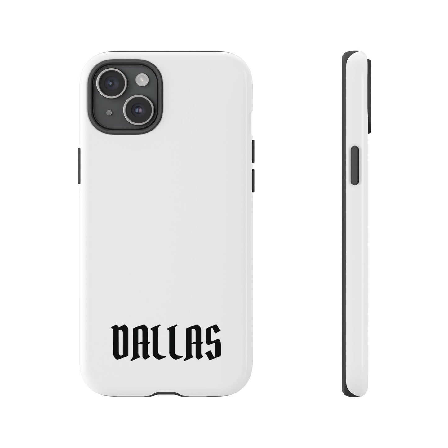 Dallas Gothic iPhone White Cases