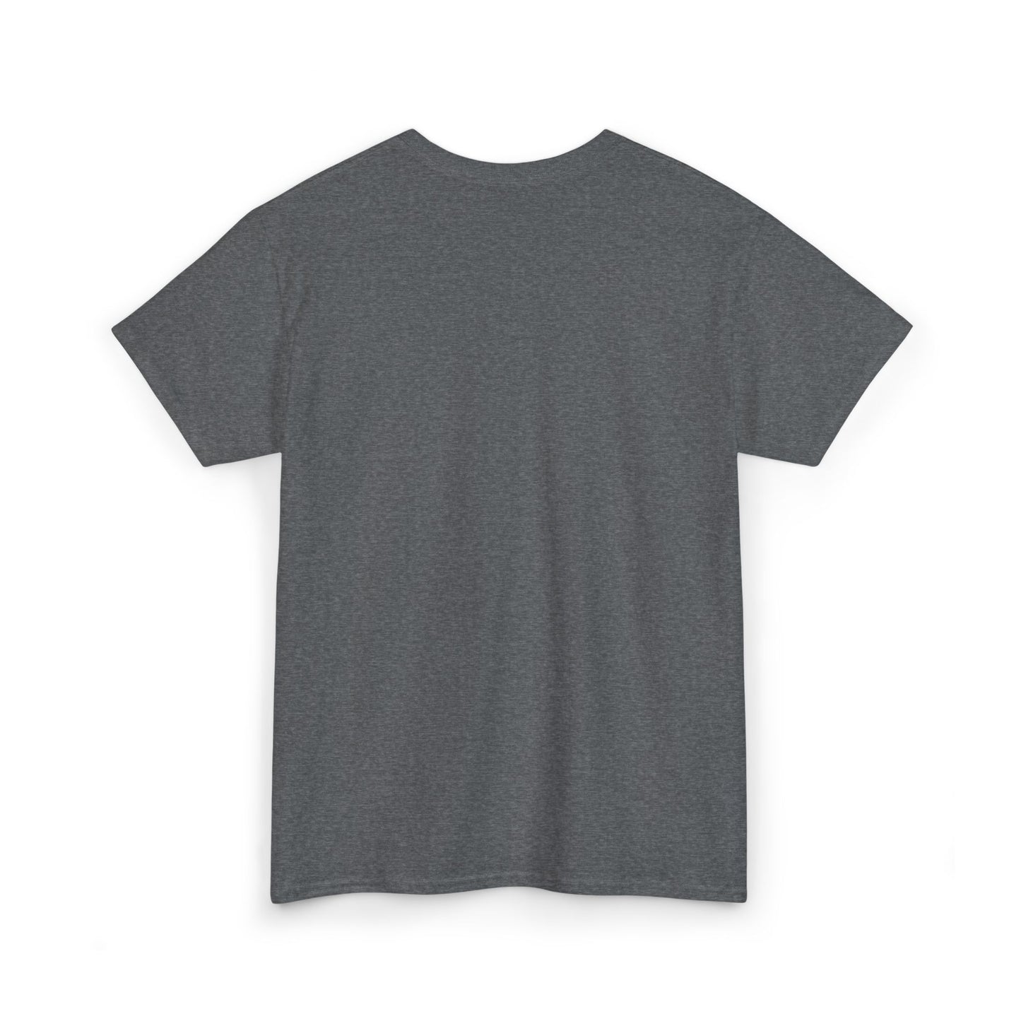T-Shirt — Minimal 'SMILE' Chest Logo Tee, Small Script Graphic