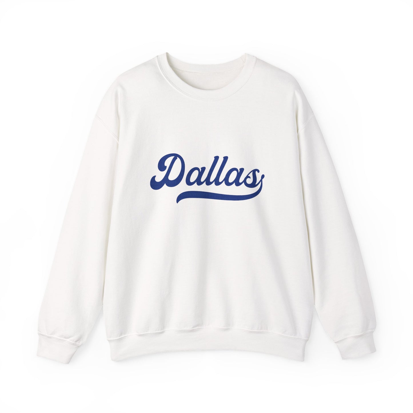 Dallas Navy Script Sweatshirt — City Edition