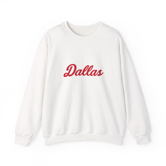 Dallas Script Sweatshirt – Sorority Edition