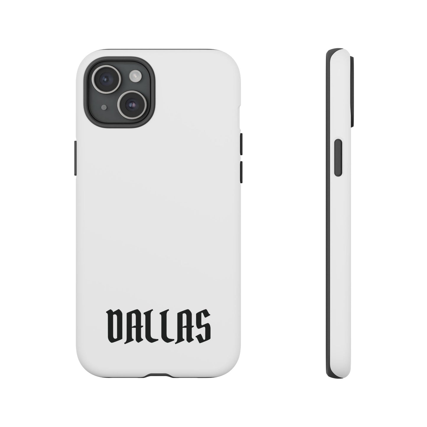 Dallas Gothic iPhone White Cases