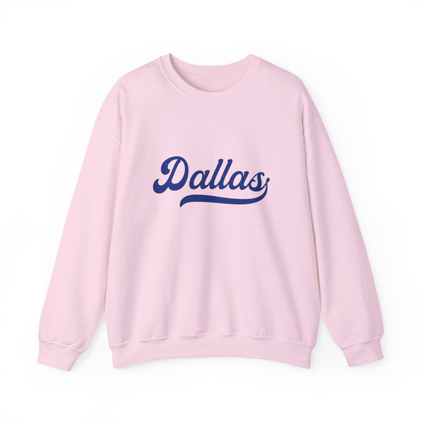 Dallas Navy Script Sweatshirt — City Edition