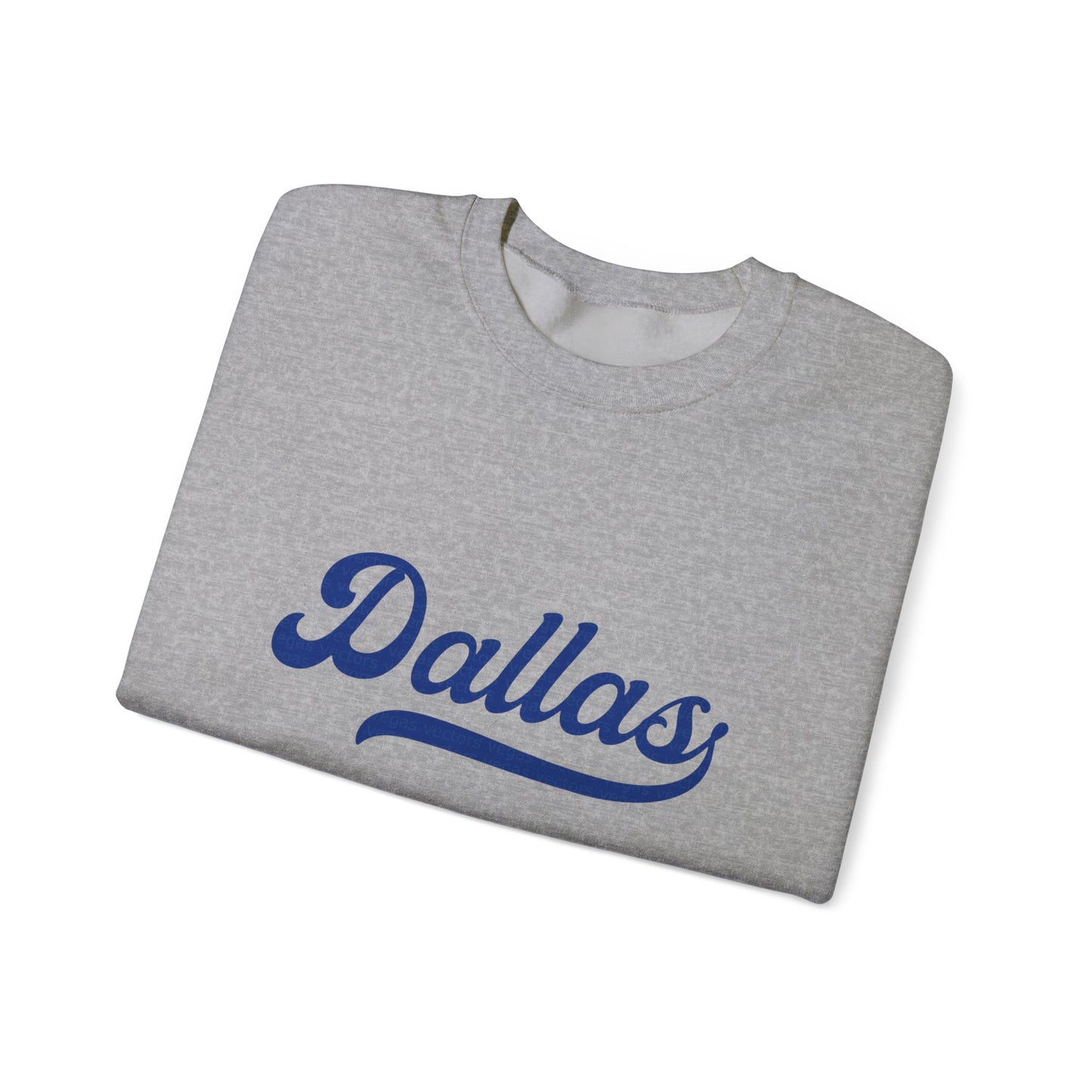 Dallas Navy Script Sweatshirt — City Edition