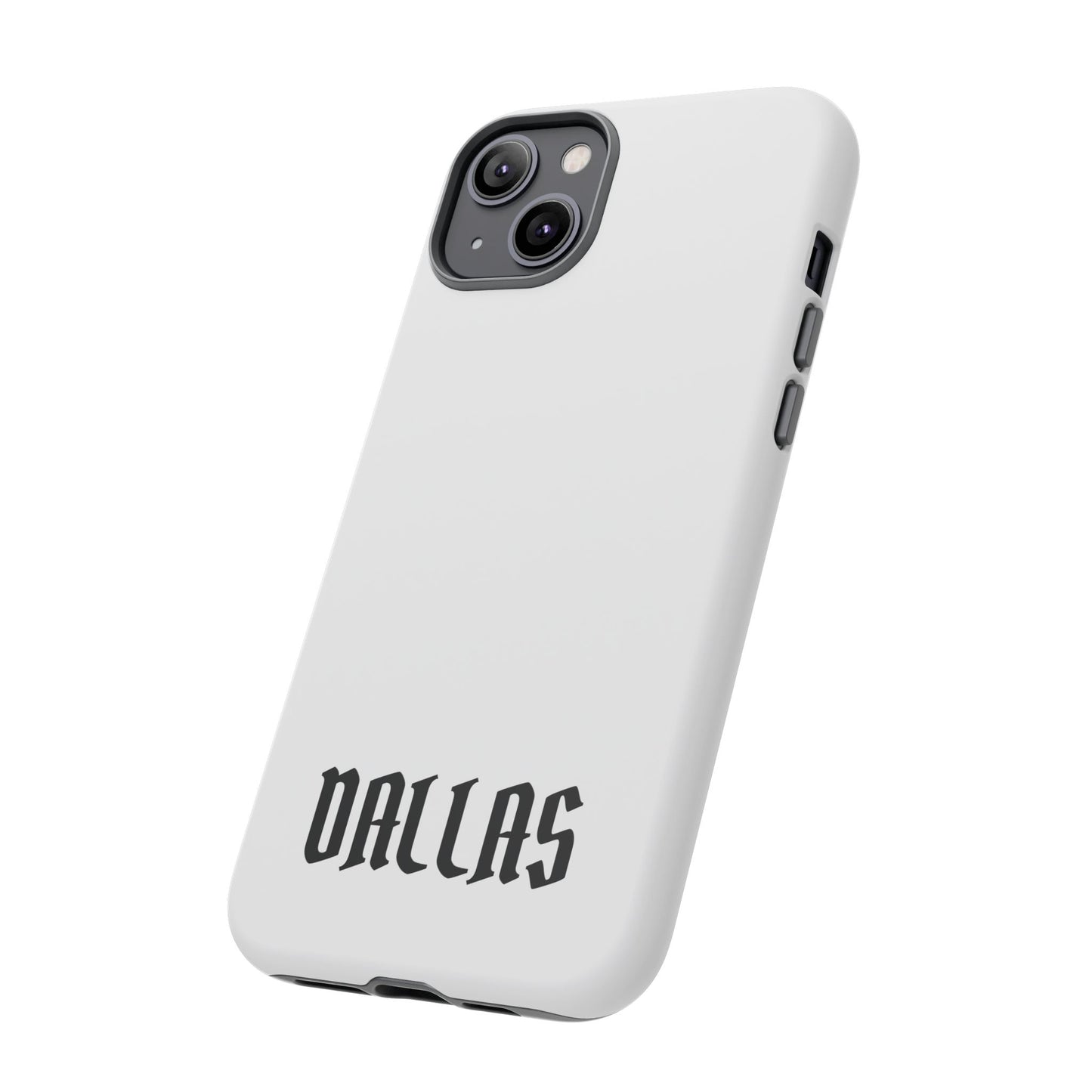 Dallas Gothic iPhone White Cases