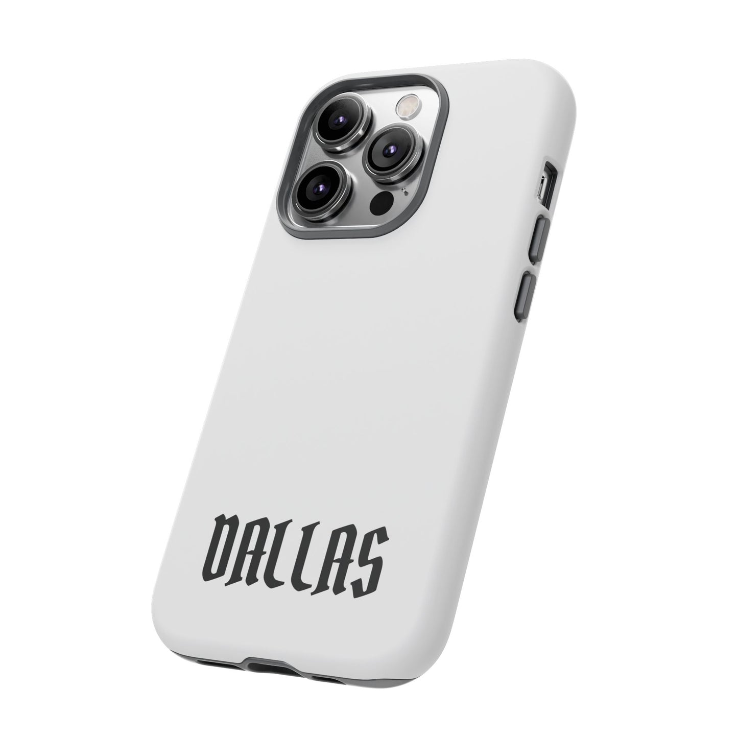 Dallas Gothic iPhone White Cases