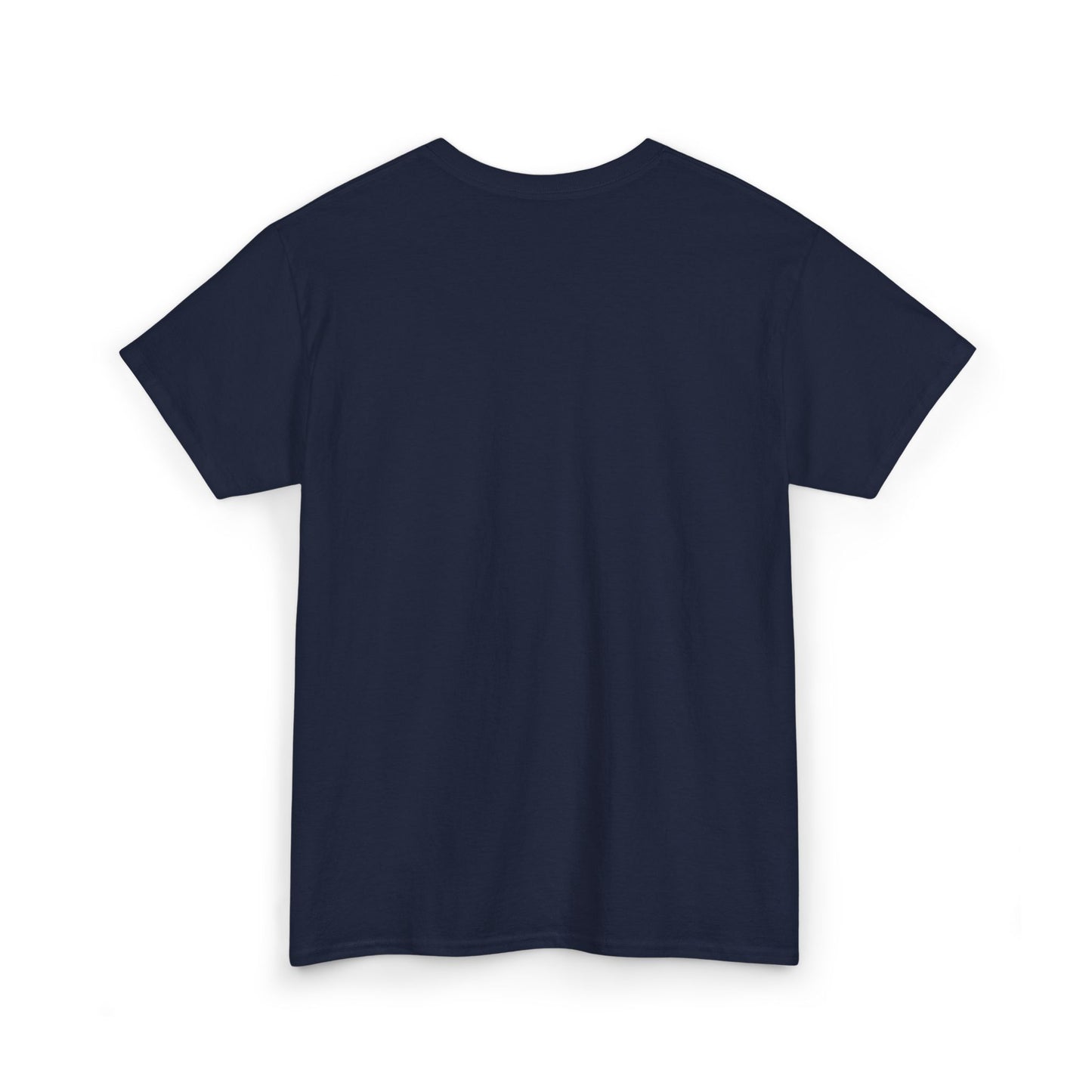 T-Shirt — Minimal 'SMILE' Chest Logo Tee, Small Script Graphic