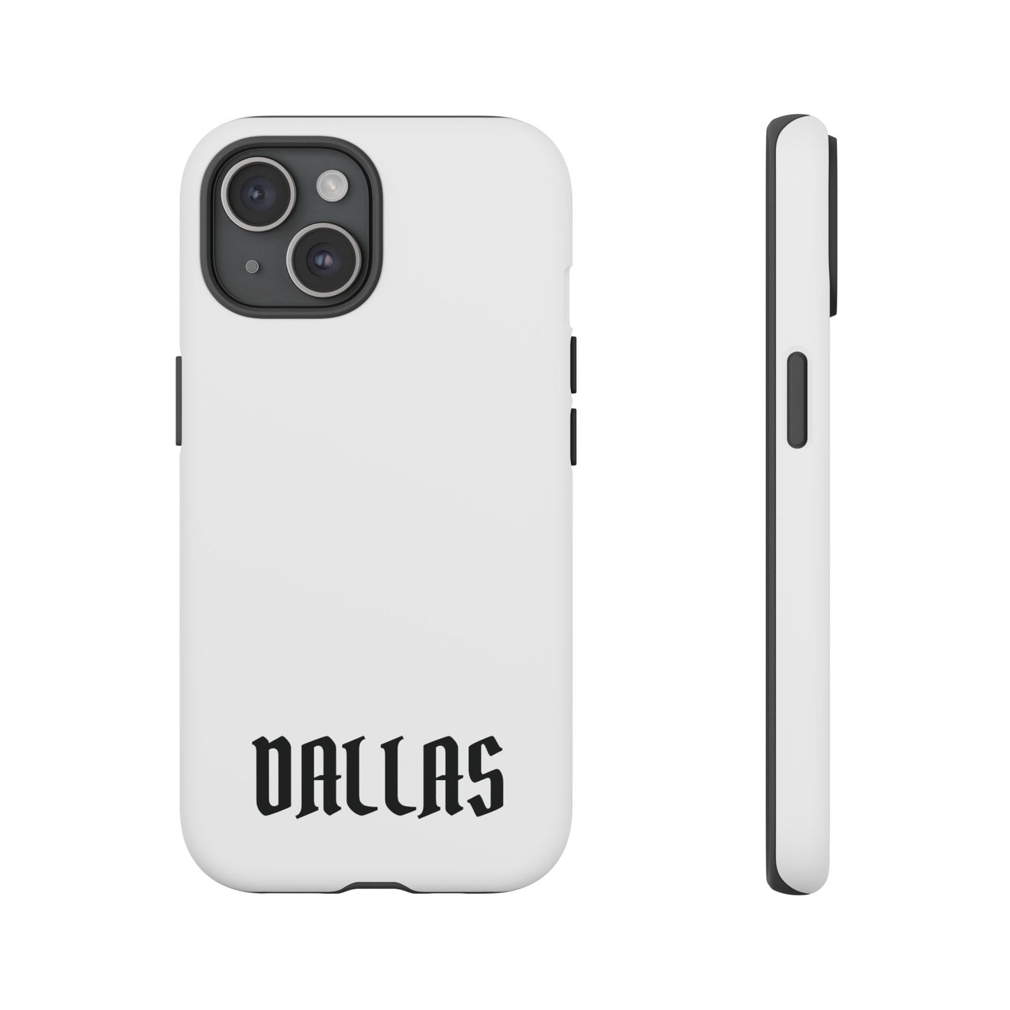 Dallas Gothic iPhone White Cases
