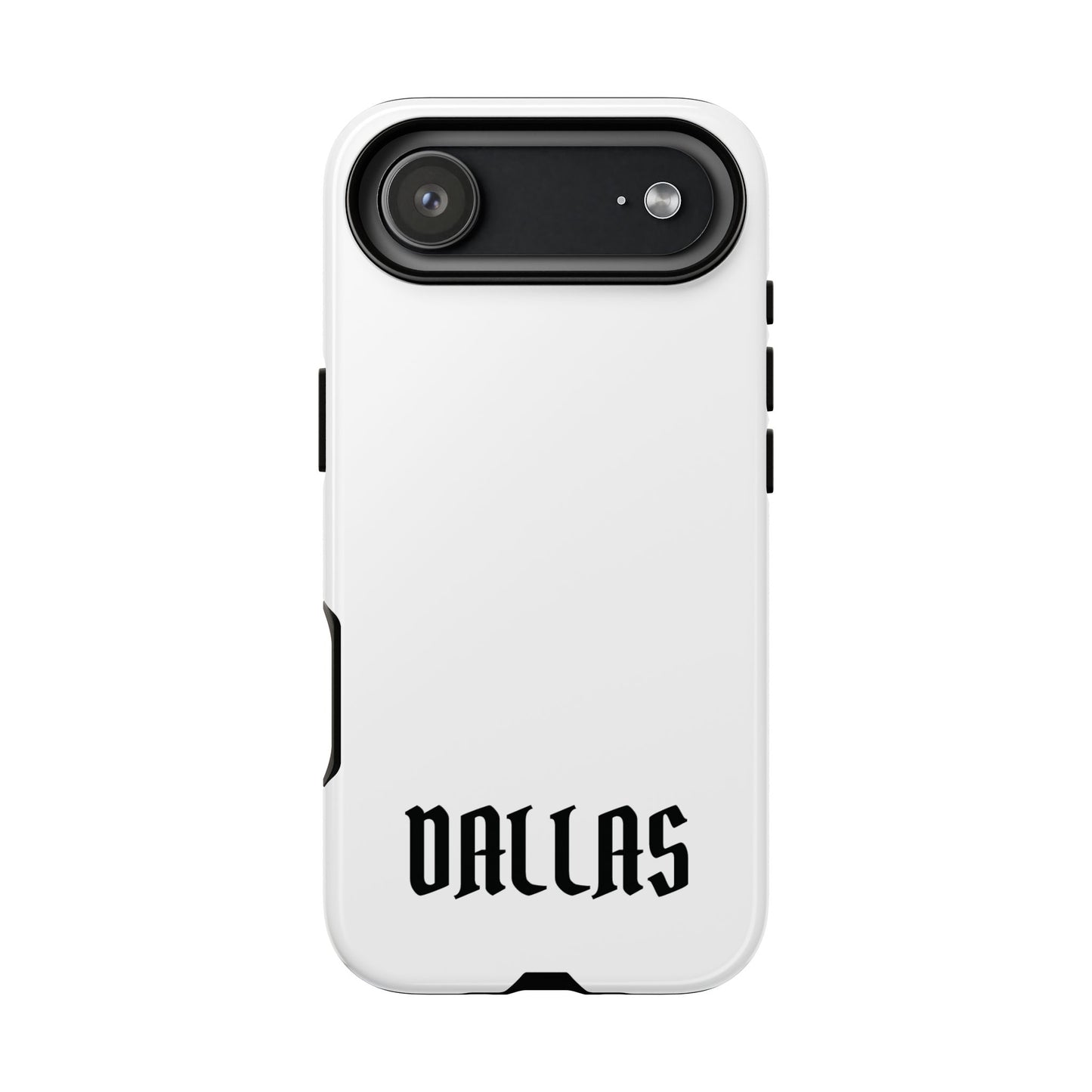 Dallas Gothic iPhone White Cases