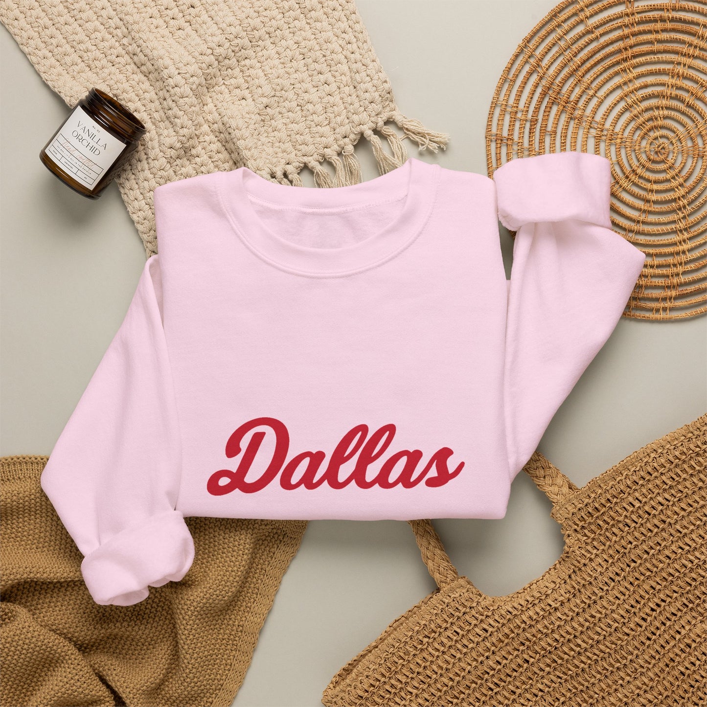 Dallas Script Sweatshirt – Sorority Edition