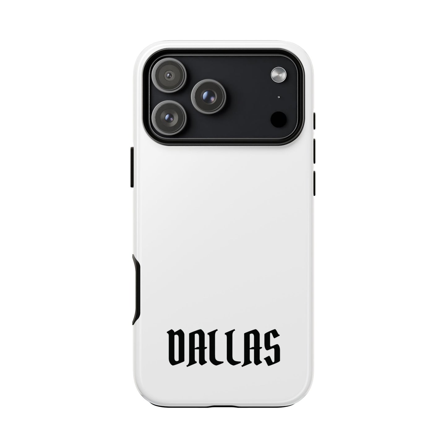 Dallas Gothic iPhone White Cases