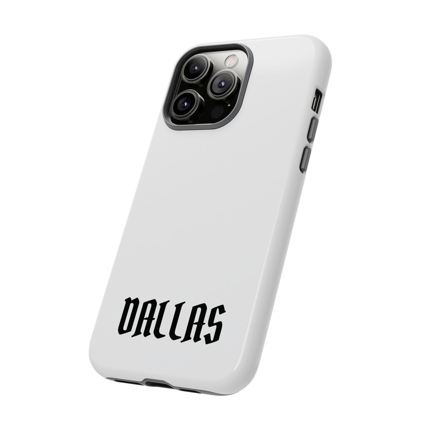 Dallas Gothic iPhone White Cases
