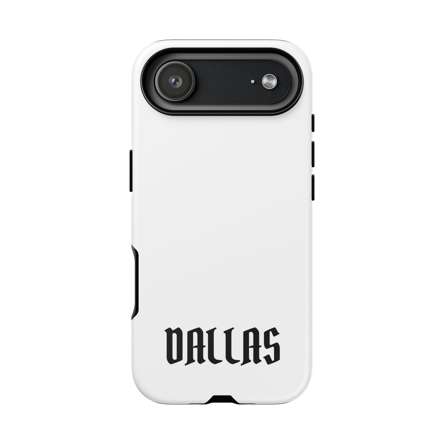 Dallas Gothic iPhone White Cases