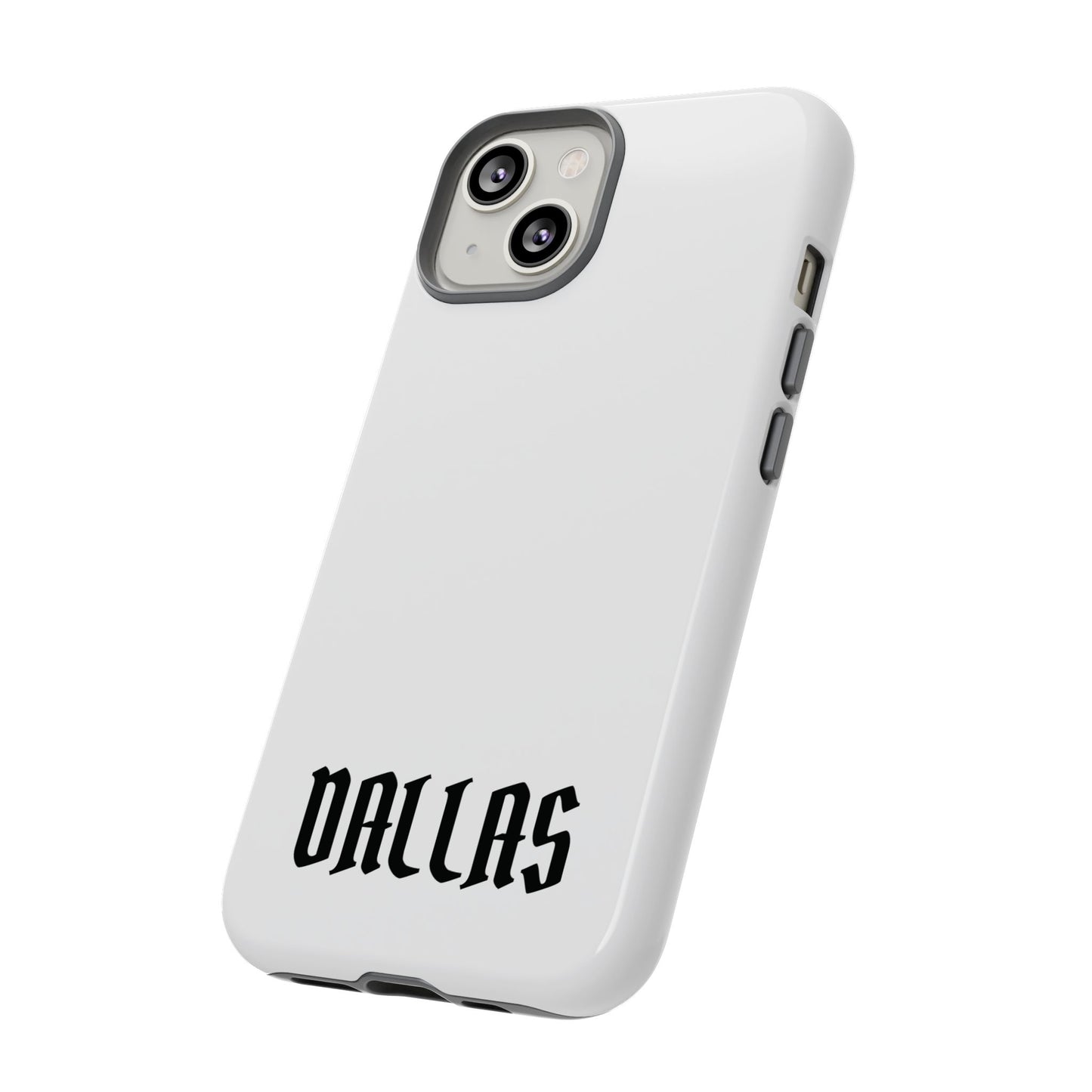 Dallas Gothic iPhone White Cases