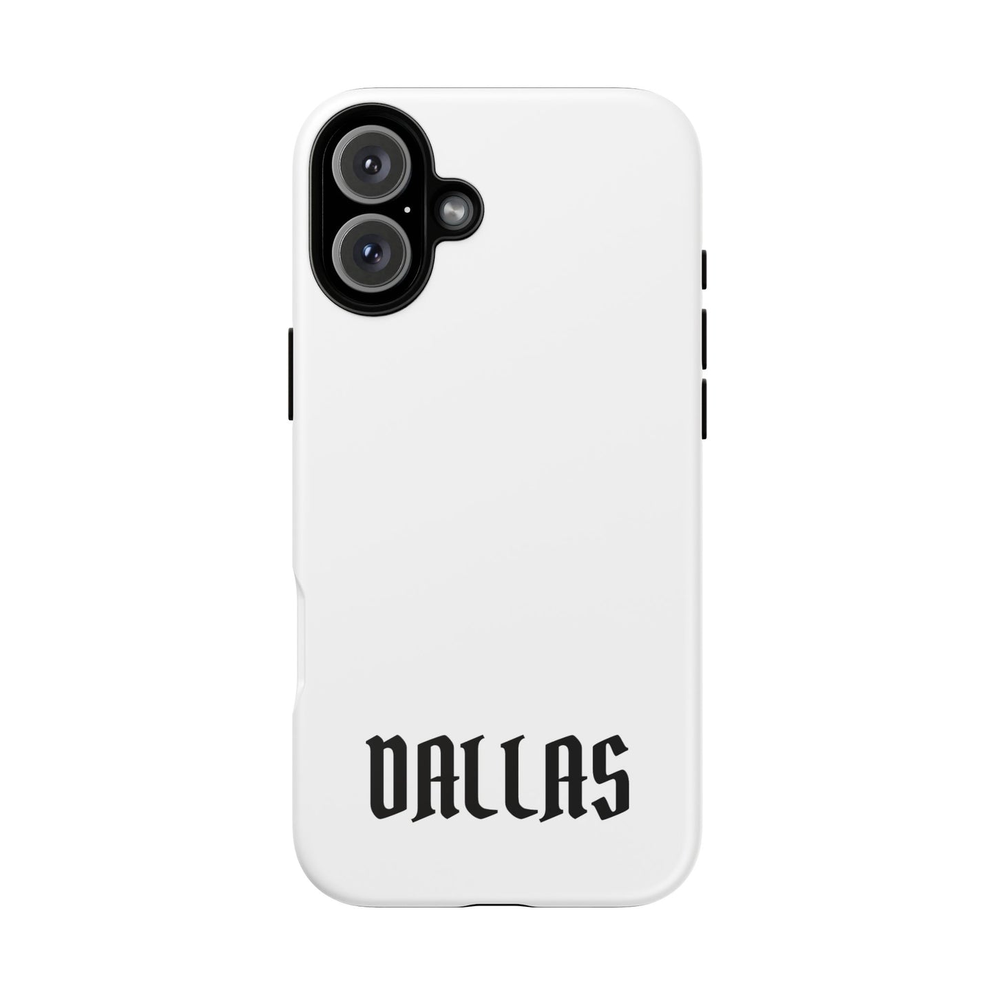 Dallas Gothic iPhone White Cases