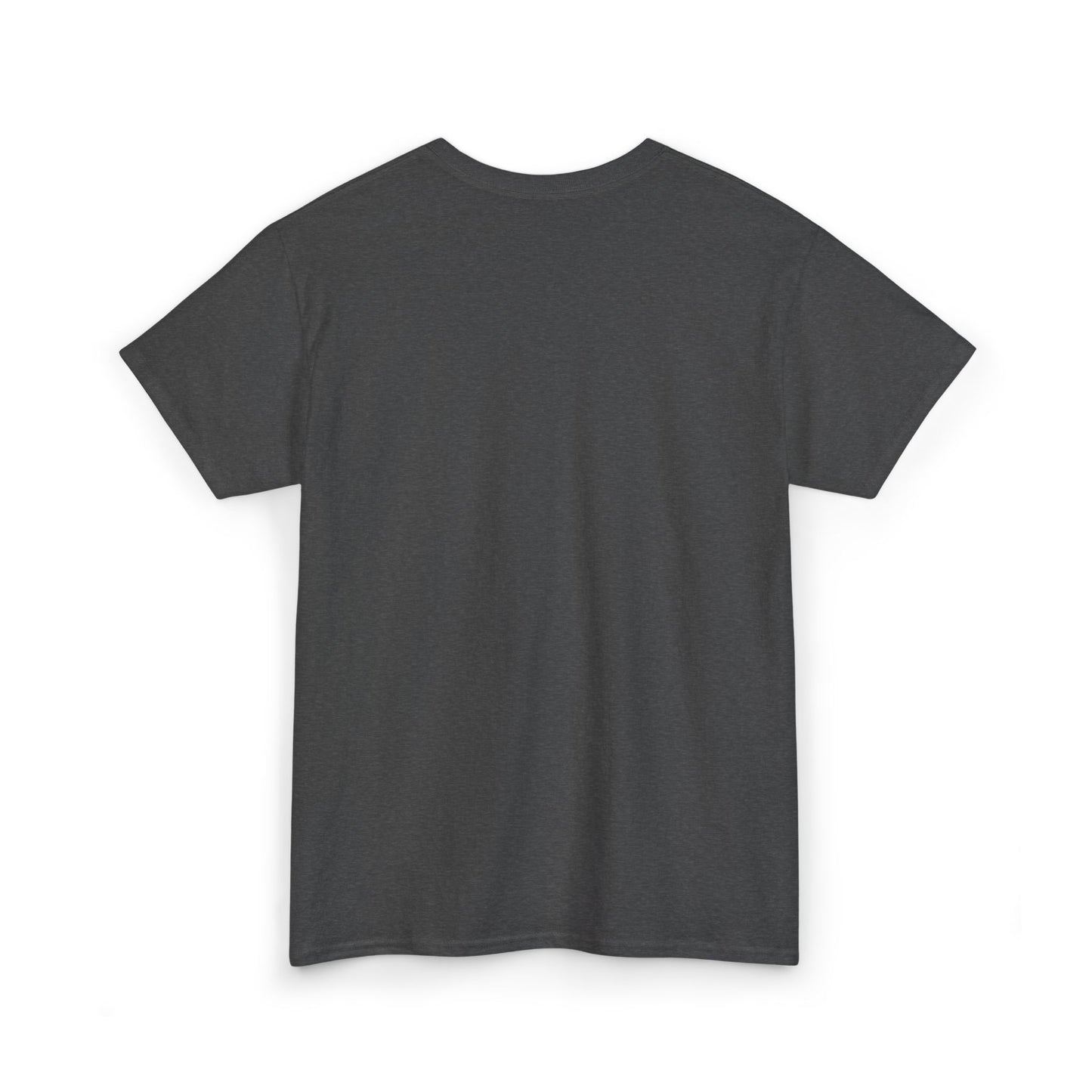 T-Shirt — Minimal 'SMILE' Chest Logo Tee, Small Script Graphic