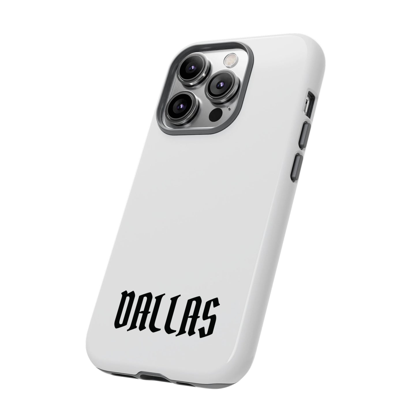 Dallas Gothic iPhone White Cases