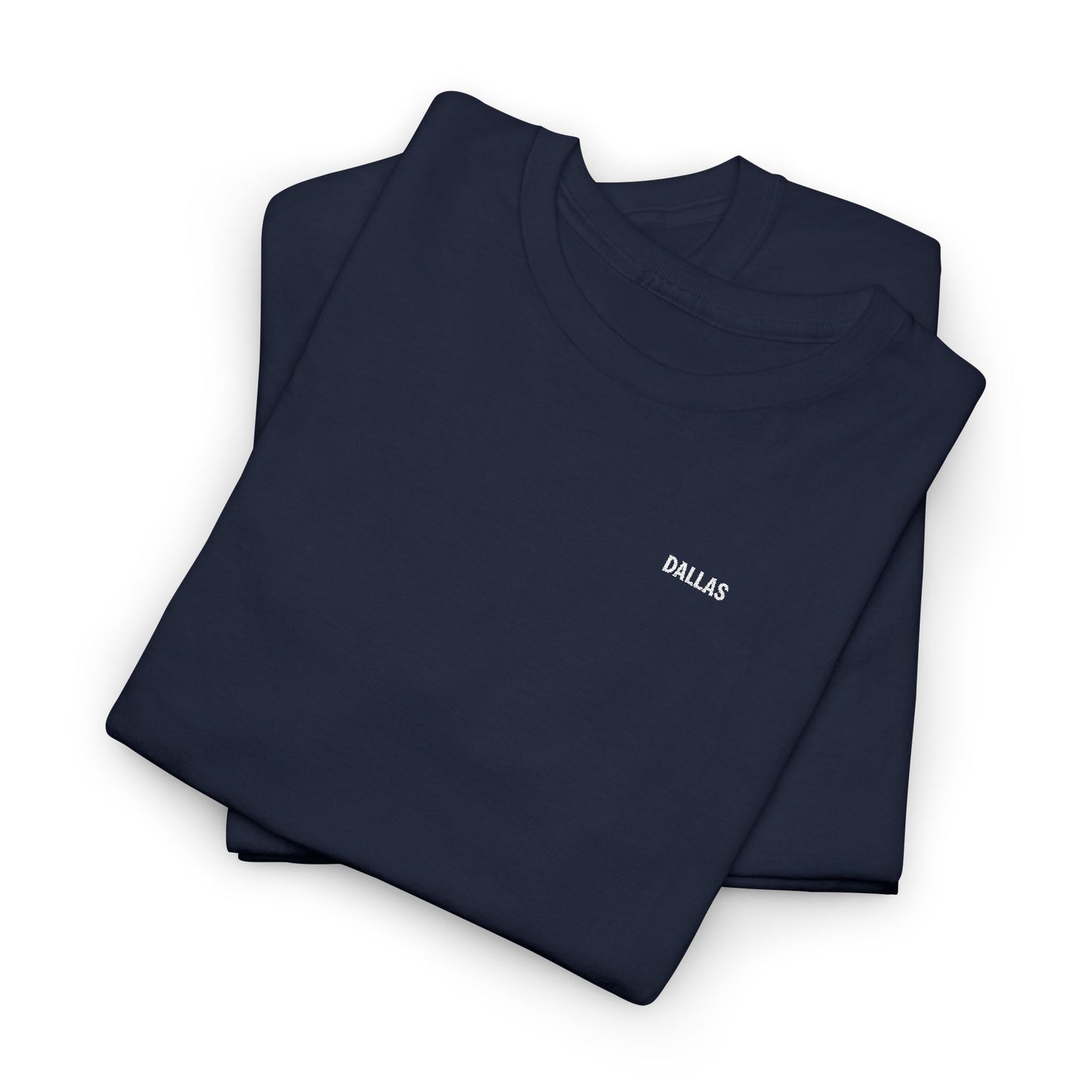 T-Shirt — Minimal 'SMILE' Chest Logo Tee, Small Script Graphic