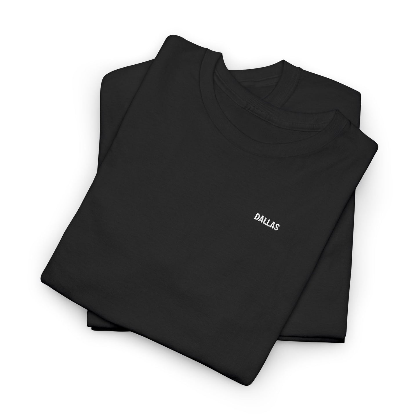 T-Shirt — Minimal 'SMILE' Chest Logo Tee, Small Script Graphic