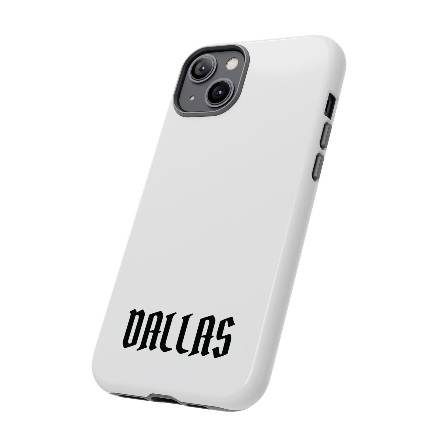 Dallas Gothic iPhone White Cases