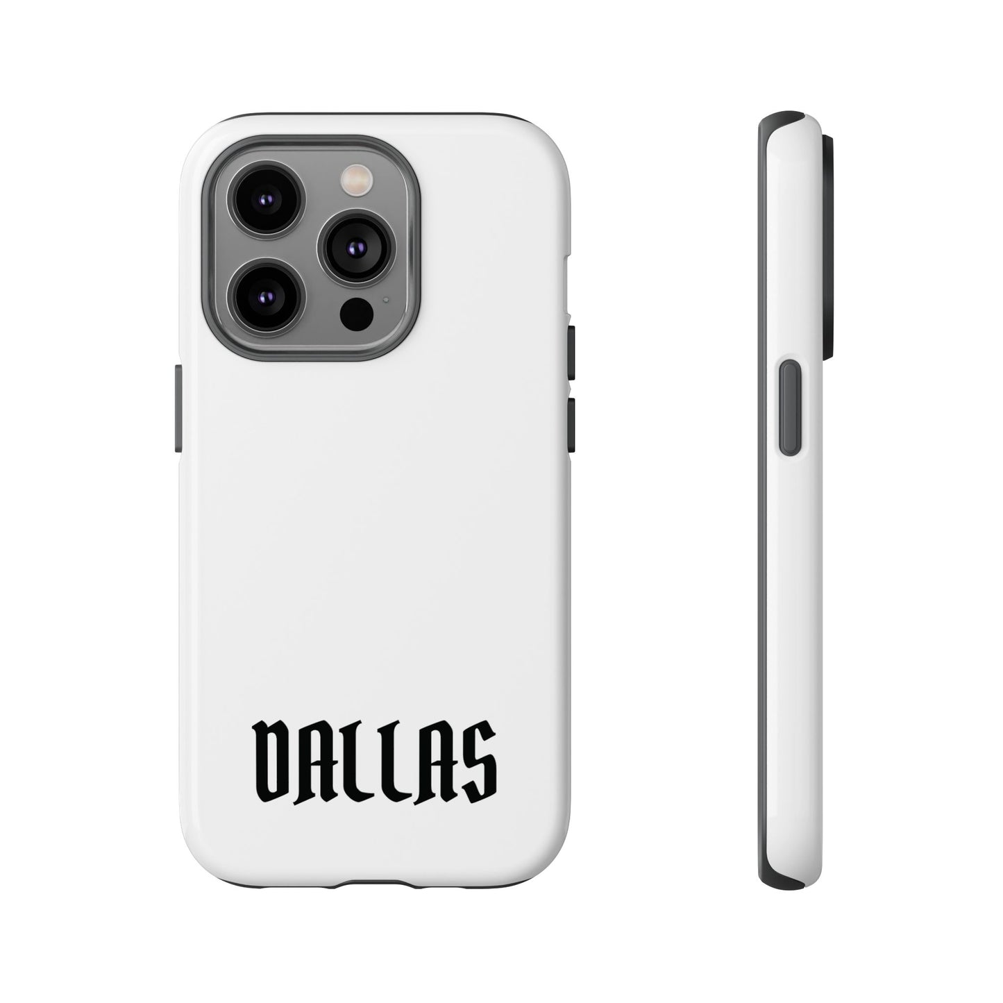 Dallas Gothic iPhone White Cases