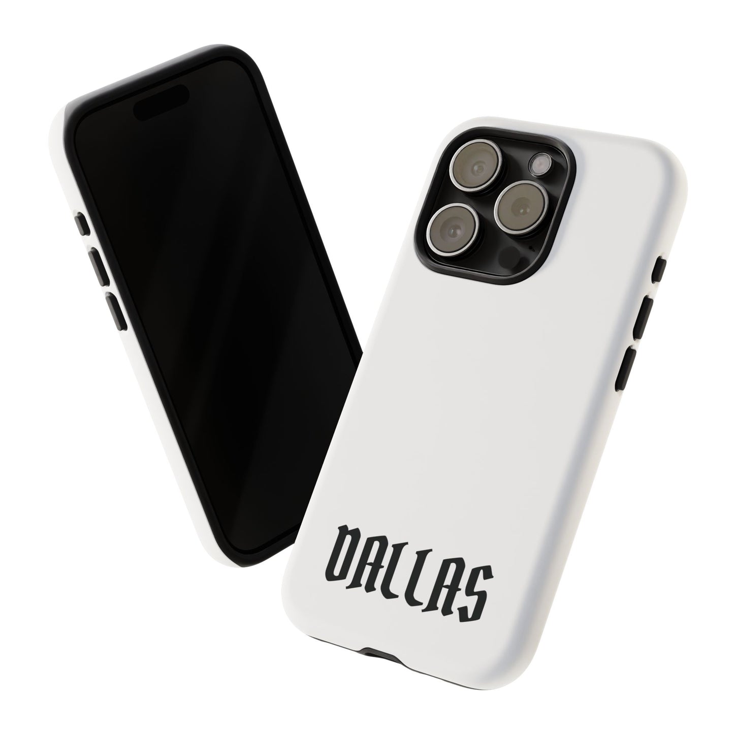 Dallas Gothic iPhone White Cases