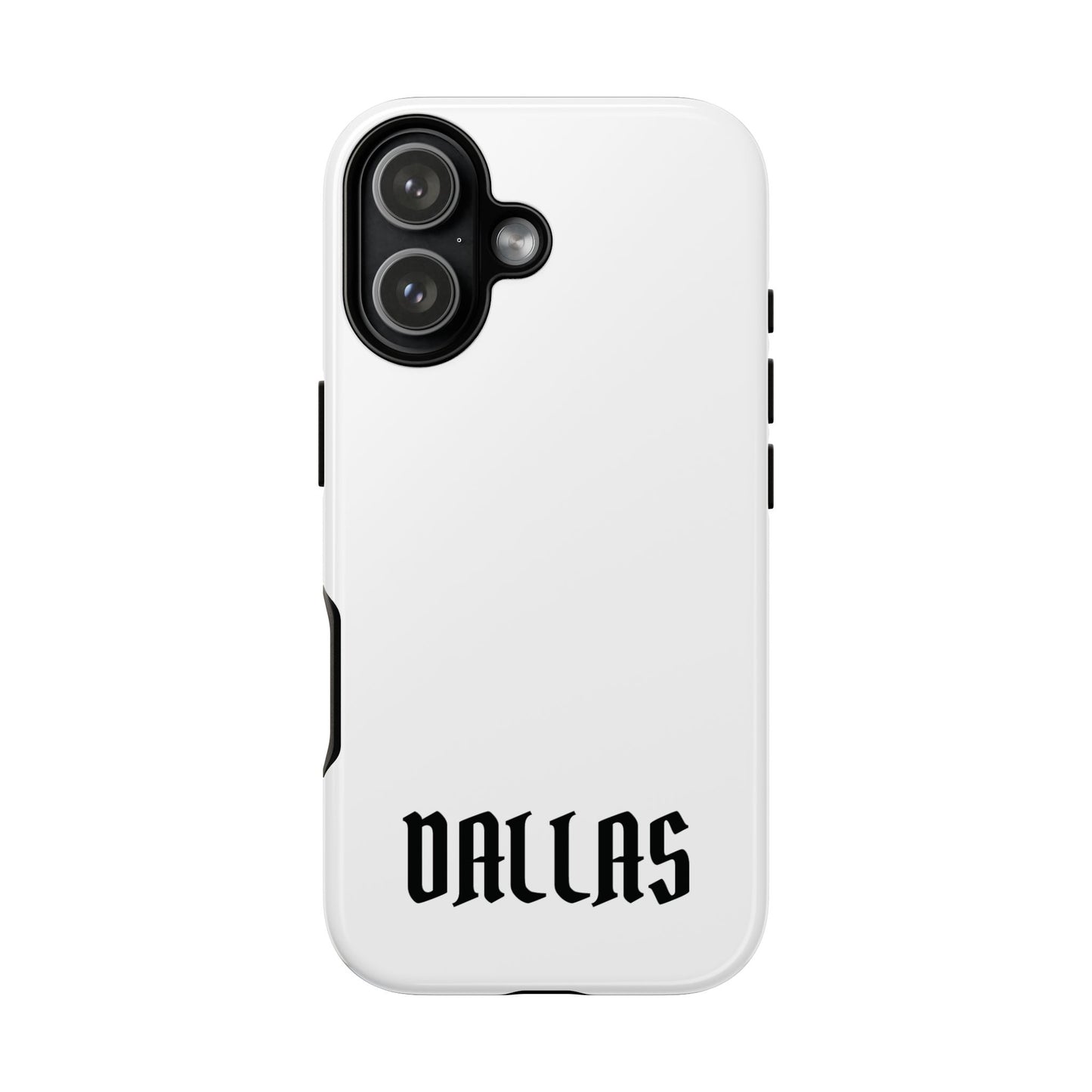 Dallas Gothic iPhone White Cases
