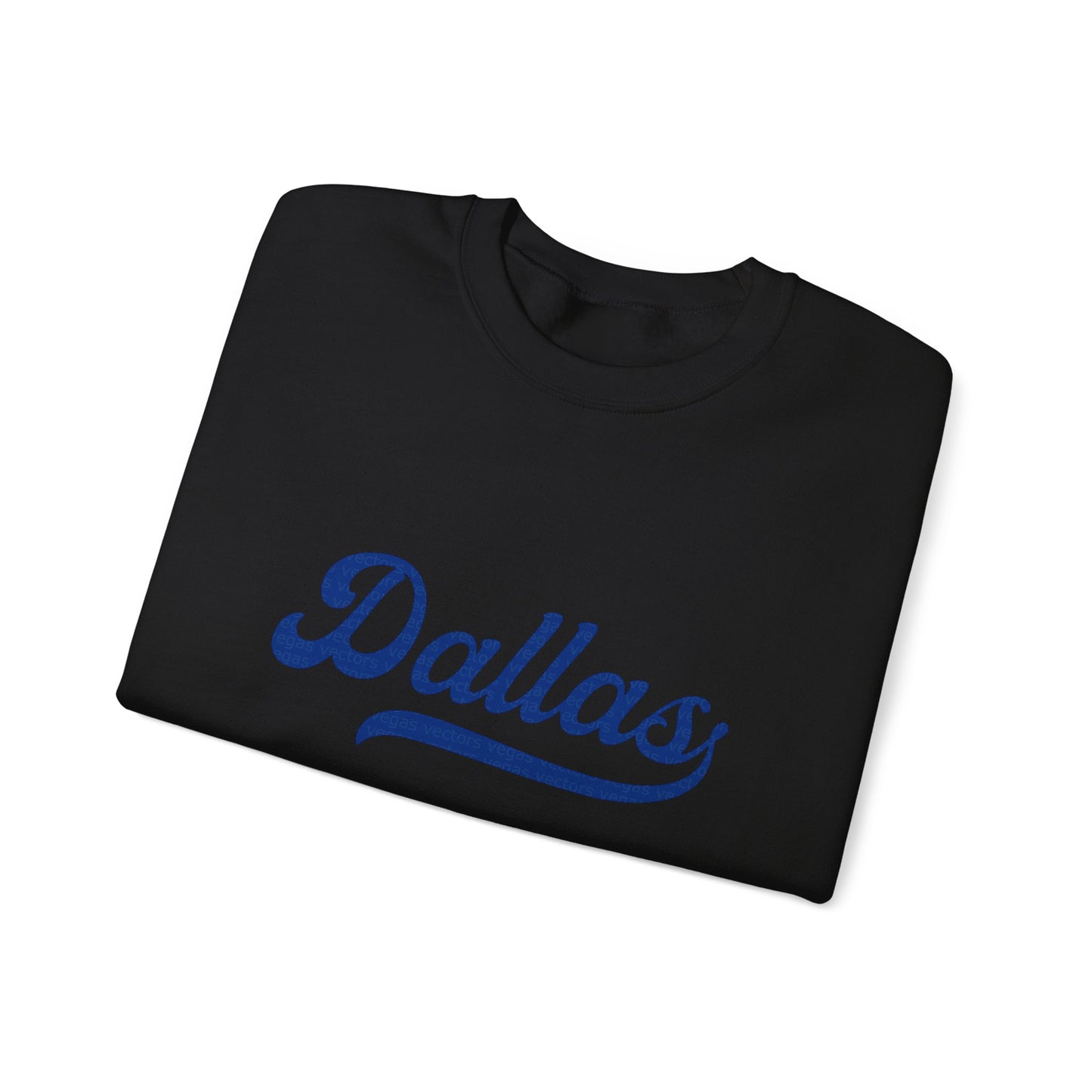 Dallas Navy Script Sweatshirt — City Edition