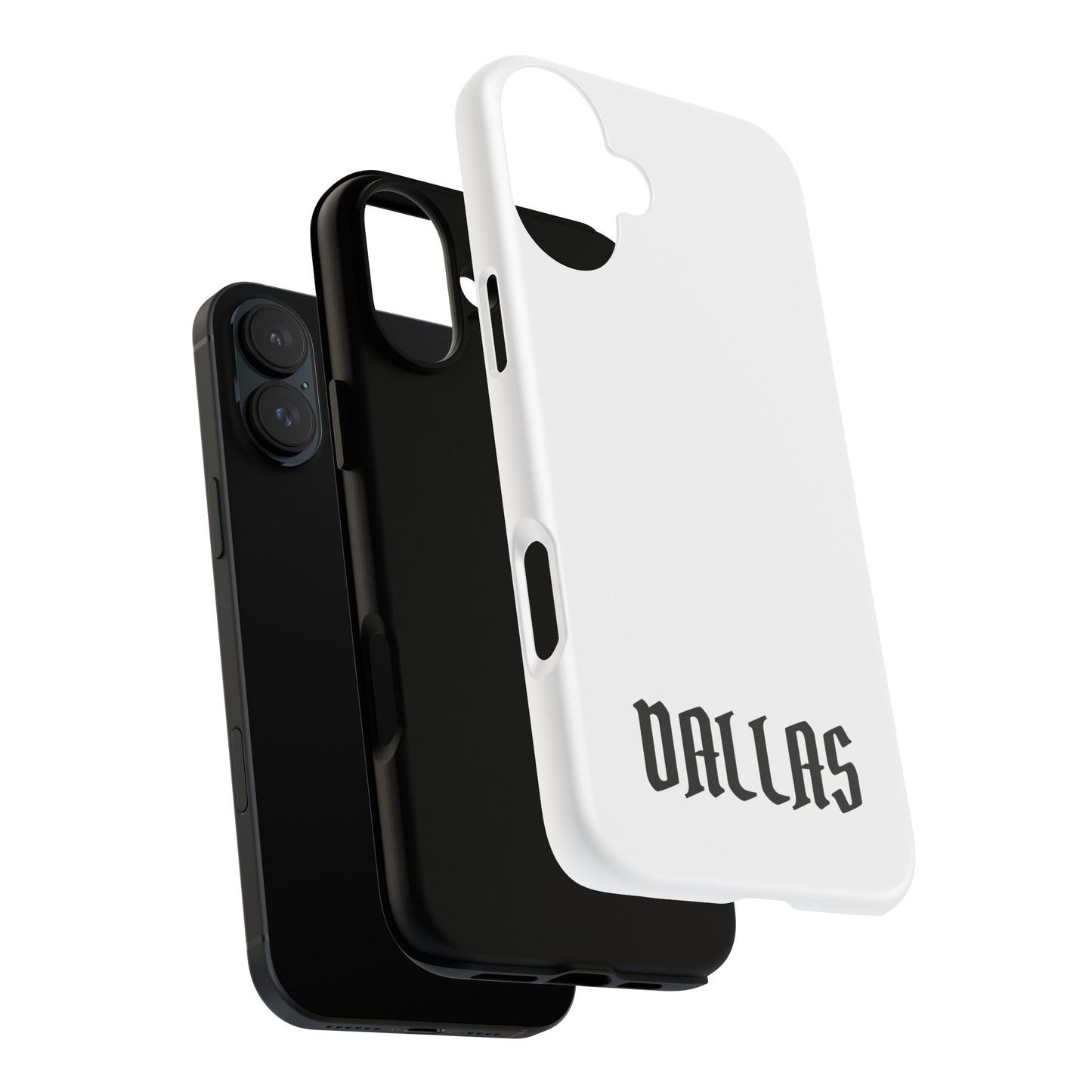 Dallas Gothic iPhone White Cases