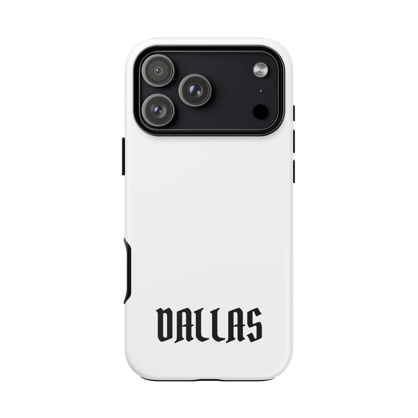 Dallas Gothic iPhone White Cases
