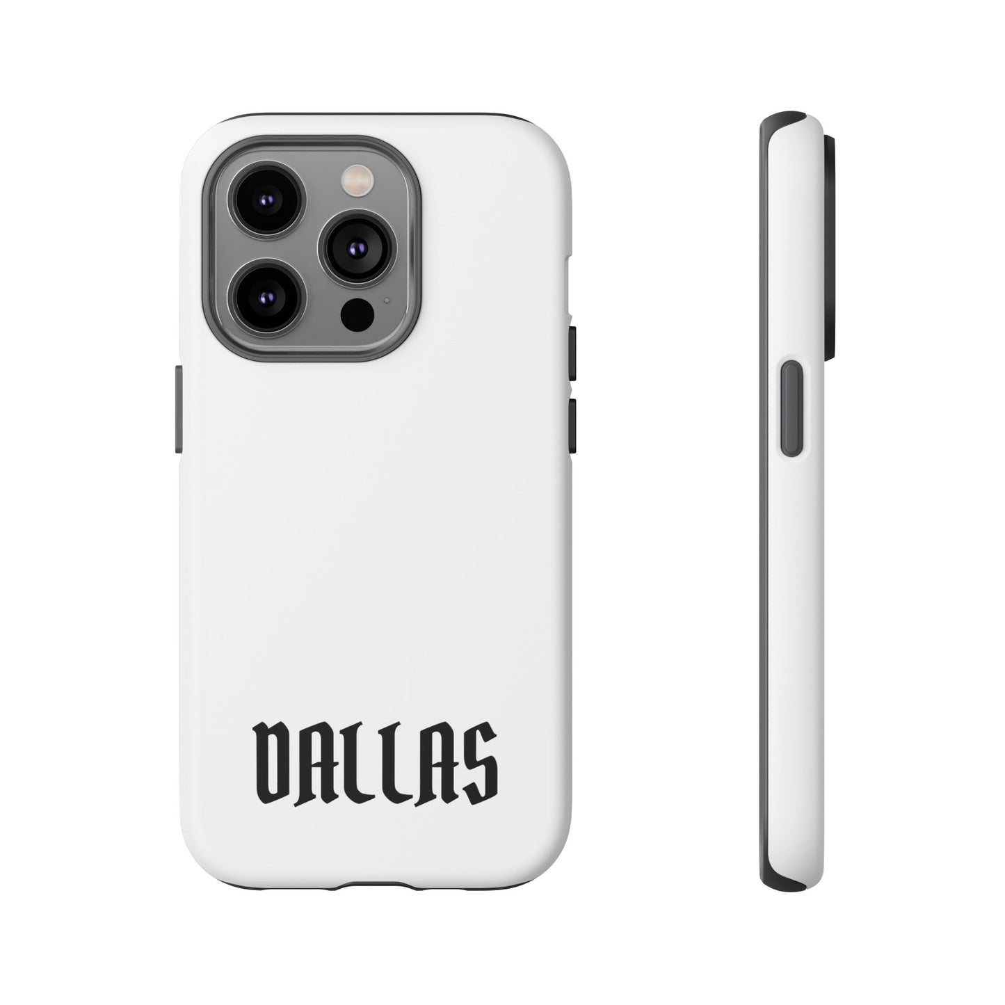 Dallas Gothic iPhone White Cases