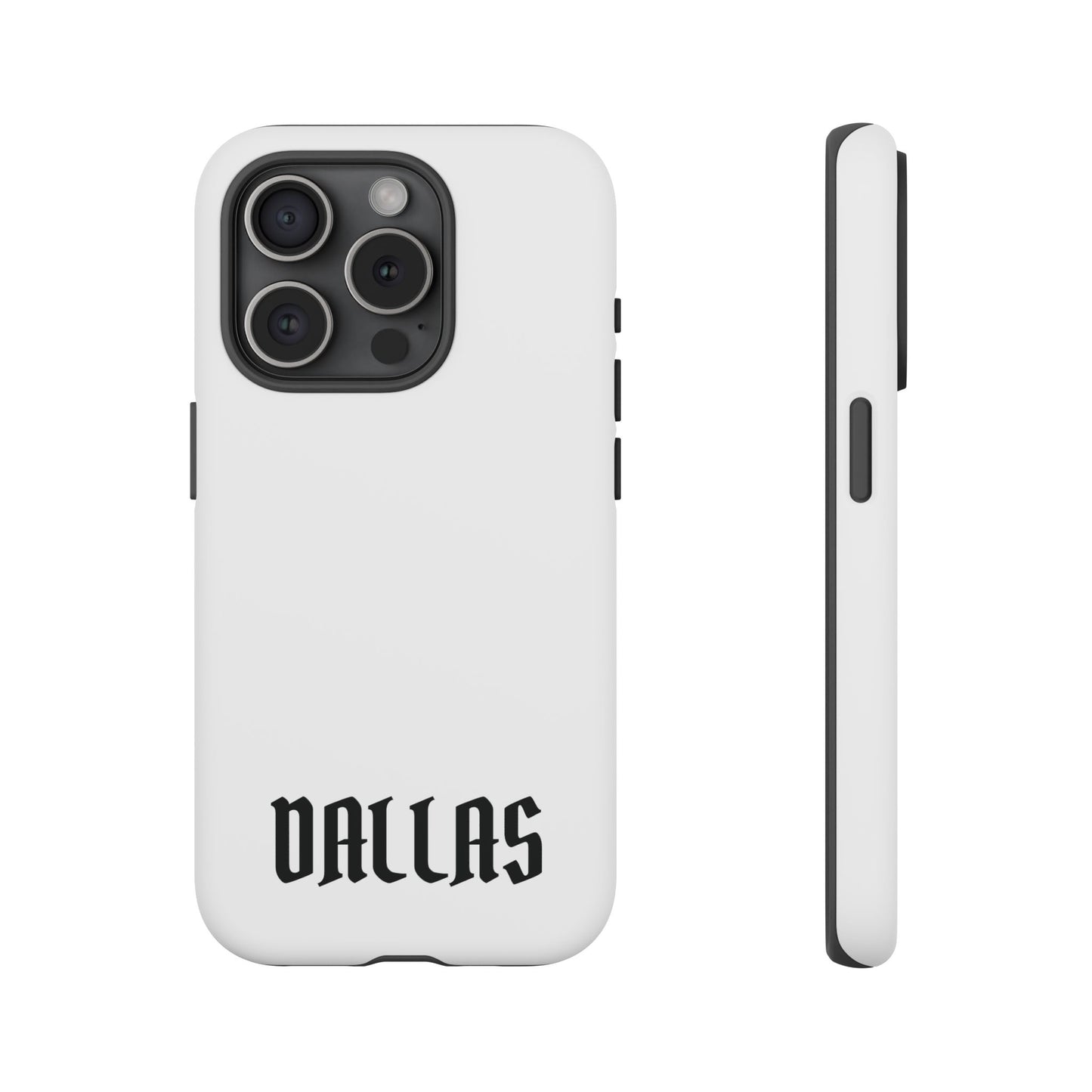 Dallas Gothic iPhone White Cases
