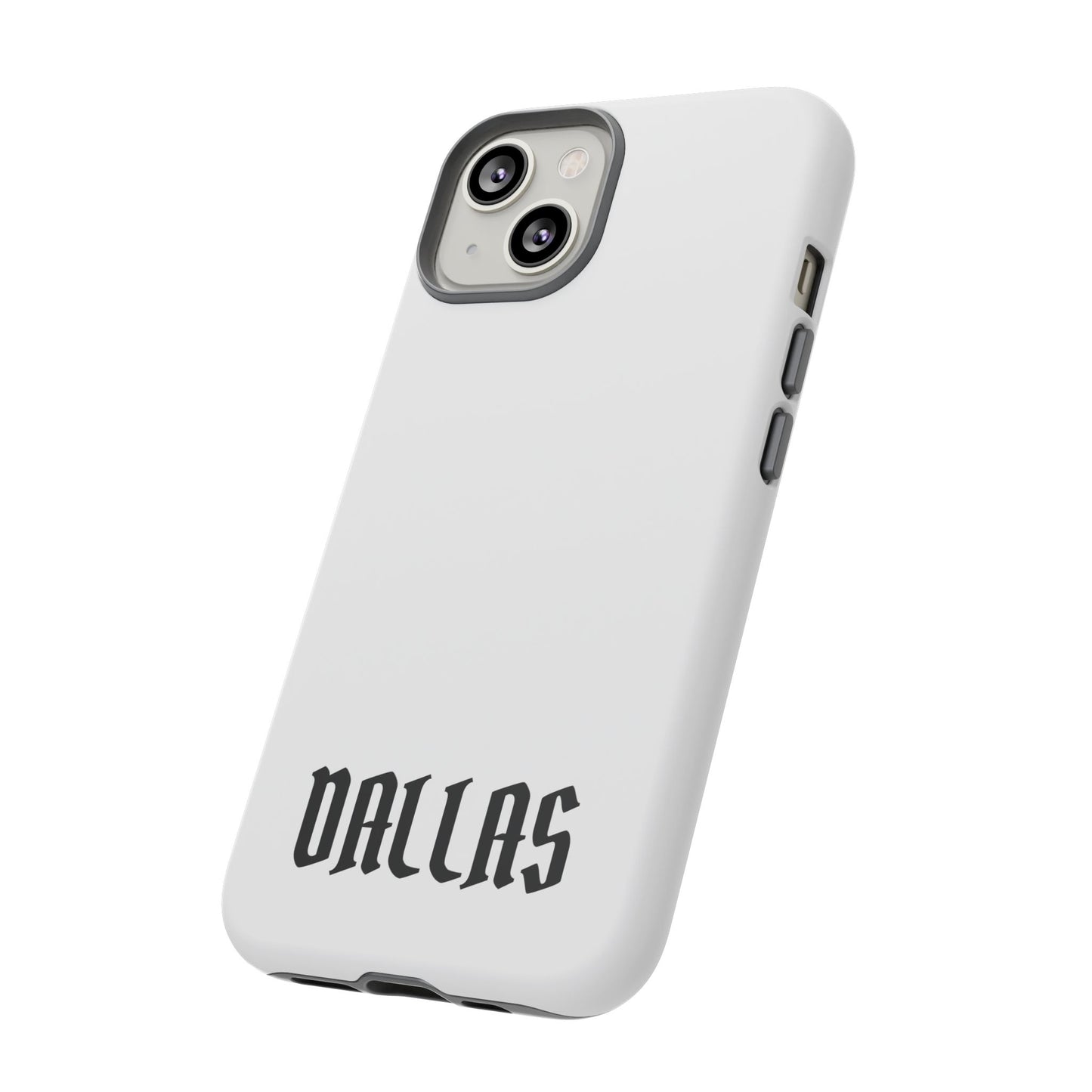 Dallas Gothic iPhone White Cases
