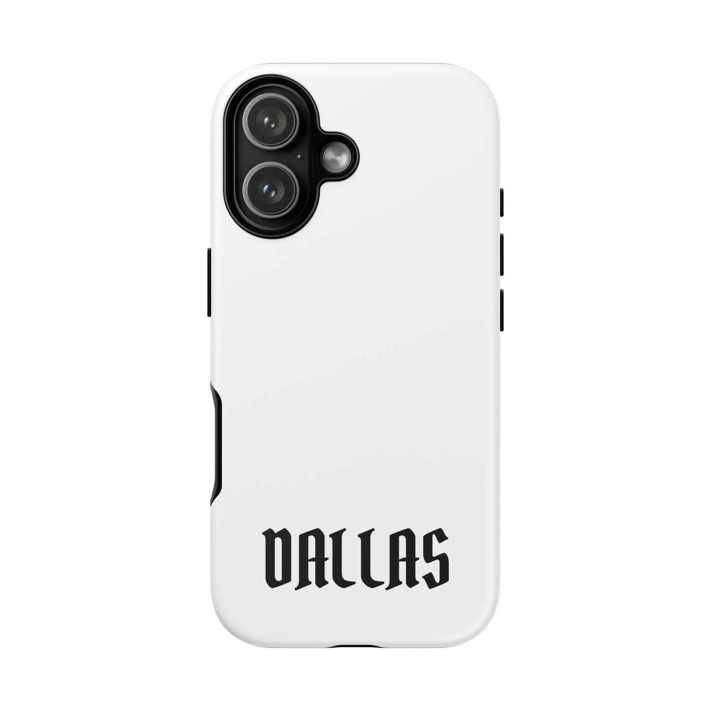 Dallas Gothic iPhone White Cases