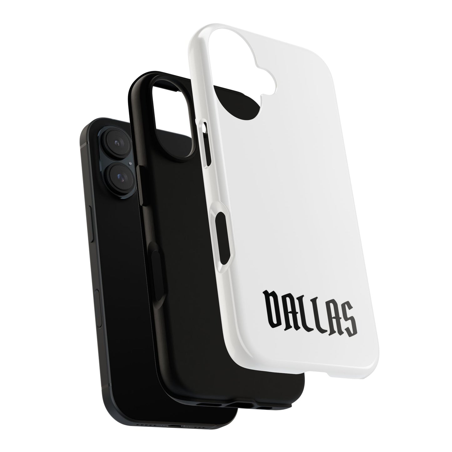 Dallas Gothic iPhone White Cases
