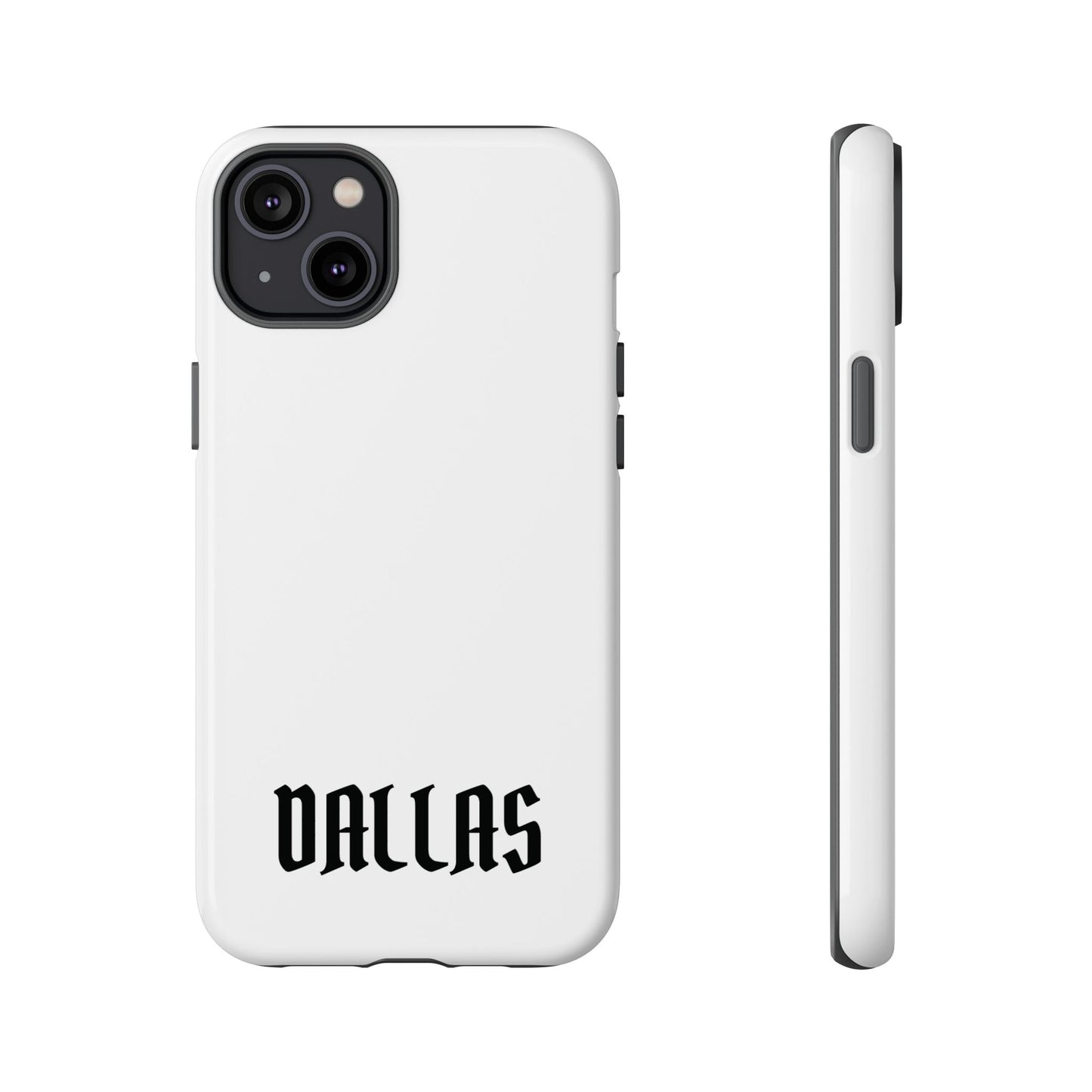 Dallas Gothic iPhone White Cases