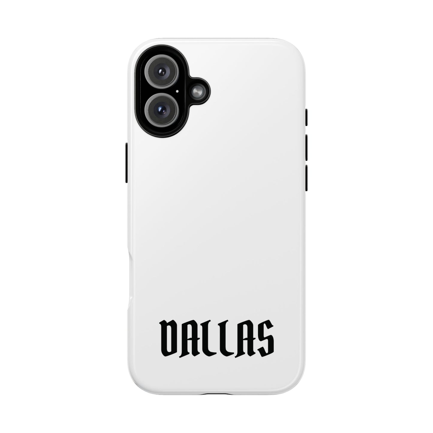 Dallas Gothic iPhone White Cases