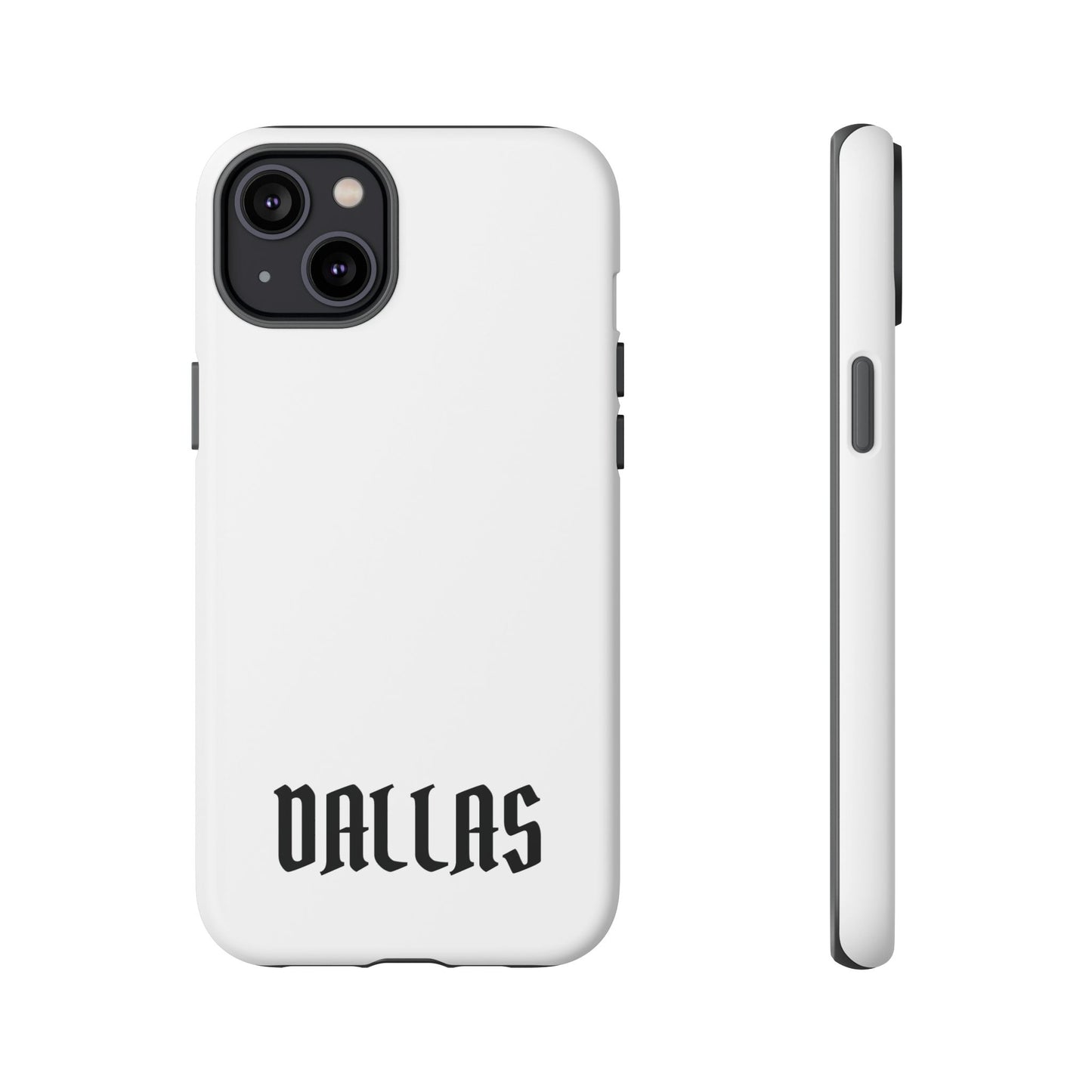 Dallas Gothic iPhone White Cases